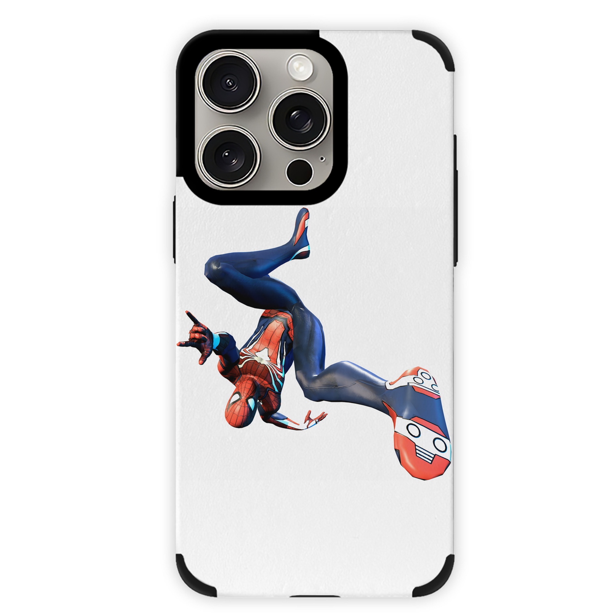 （画像用） Spider Man スパイダーマン 【iPhone15ProMax対応】 PUレザー スマホケース 耐衝撃＆黄変防止