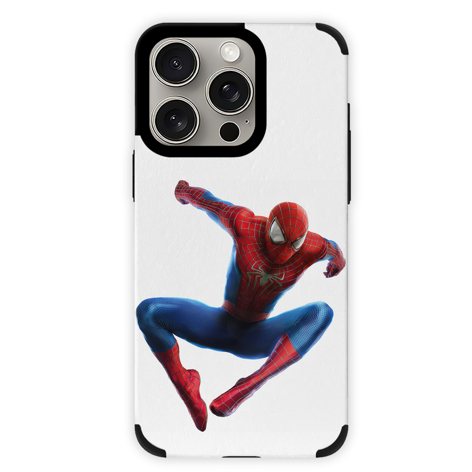 （画像用） Spider Man スパイダーマン 【iPhone15ProMax対応】 PUレザー スマホケース 耐衝撃＆黄変防止