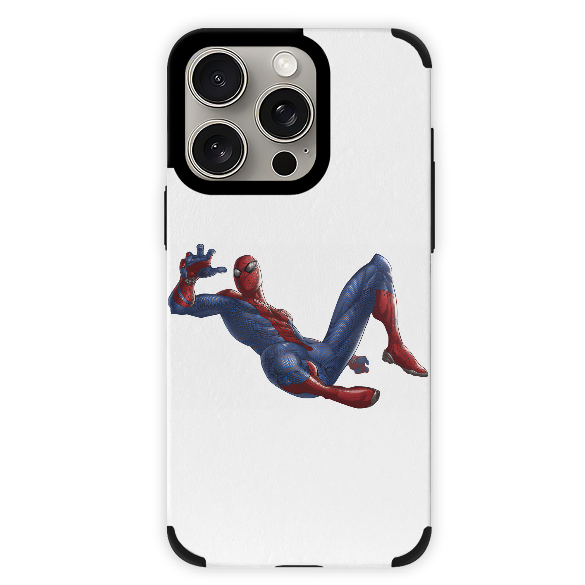 Spider Man スパイダーマン 【iPhone15ProMax対応】 PUレザー スマホケース 耐衝撃＆黄変防止