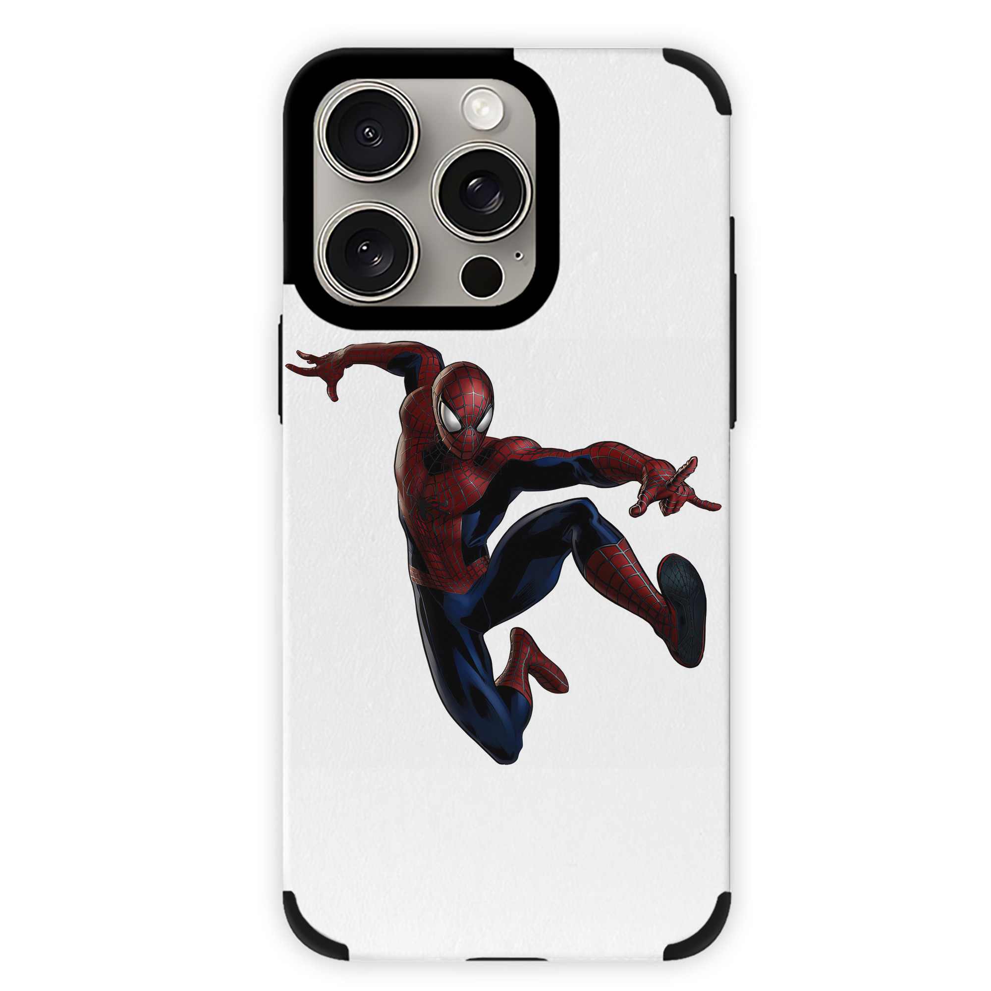 Spider Man スパイダーマン 【iPhone15ProMax対応】 PUレザー スマホケース 耐衝撃＆黄変防止