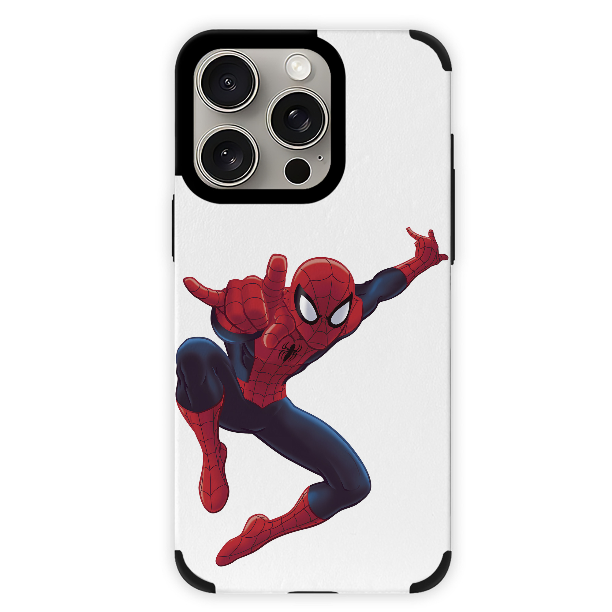 （画像用） Spider Man スパイダーマン 【iPhone15ProMax対応】 PUレザー スマホケース 耐衝撃＆黄変防止