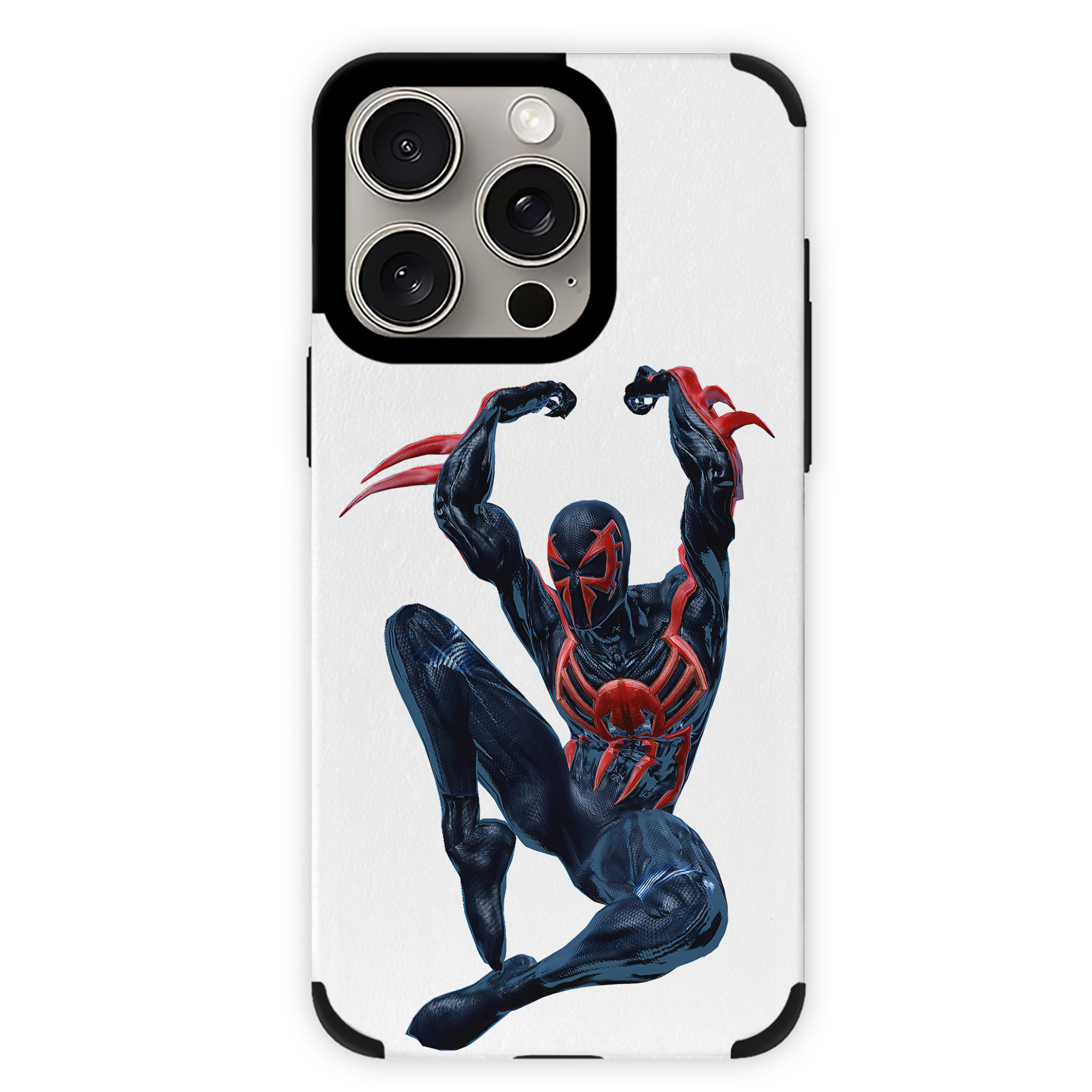 （画像用） Spider Man スパイダーマン 【iPhone15ProMax対応】 PUレザー スマホケース 耐衝撃＆黄変防止