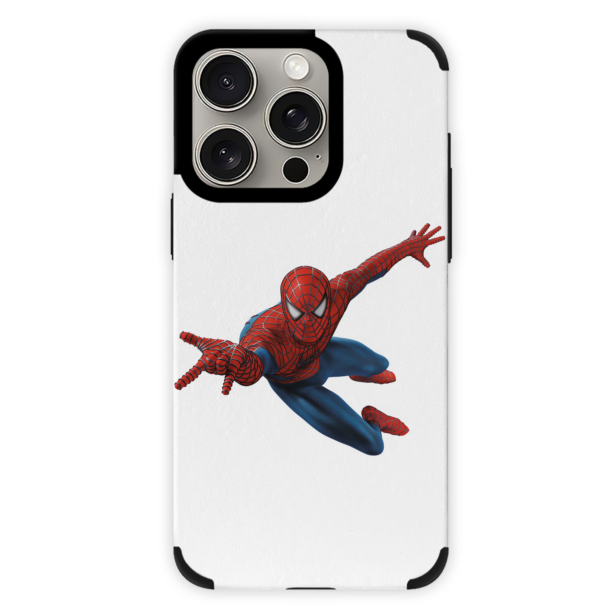 Spider Man スパイダーマン 【iPhone15ProMax対応】 PUレザー スマホケース 耐衝撃＆黄変防止