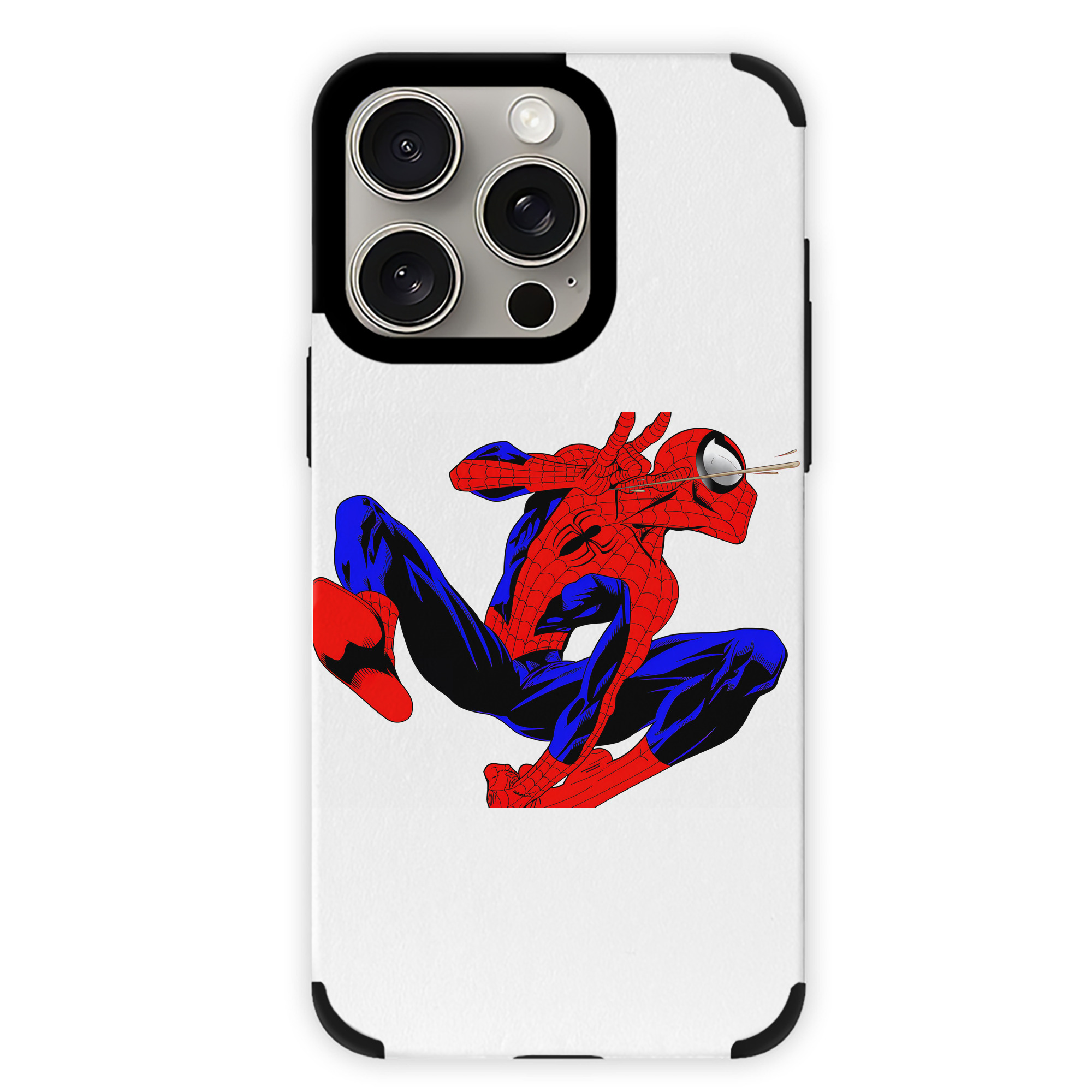 Spider Man スパイダーマン 【iPhone15ProMax対応】 PUレザー スマホケース 耐衝撃＆黄変防止