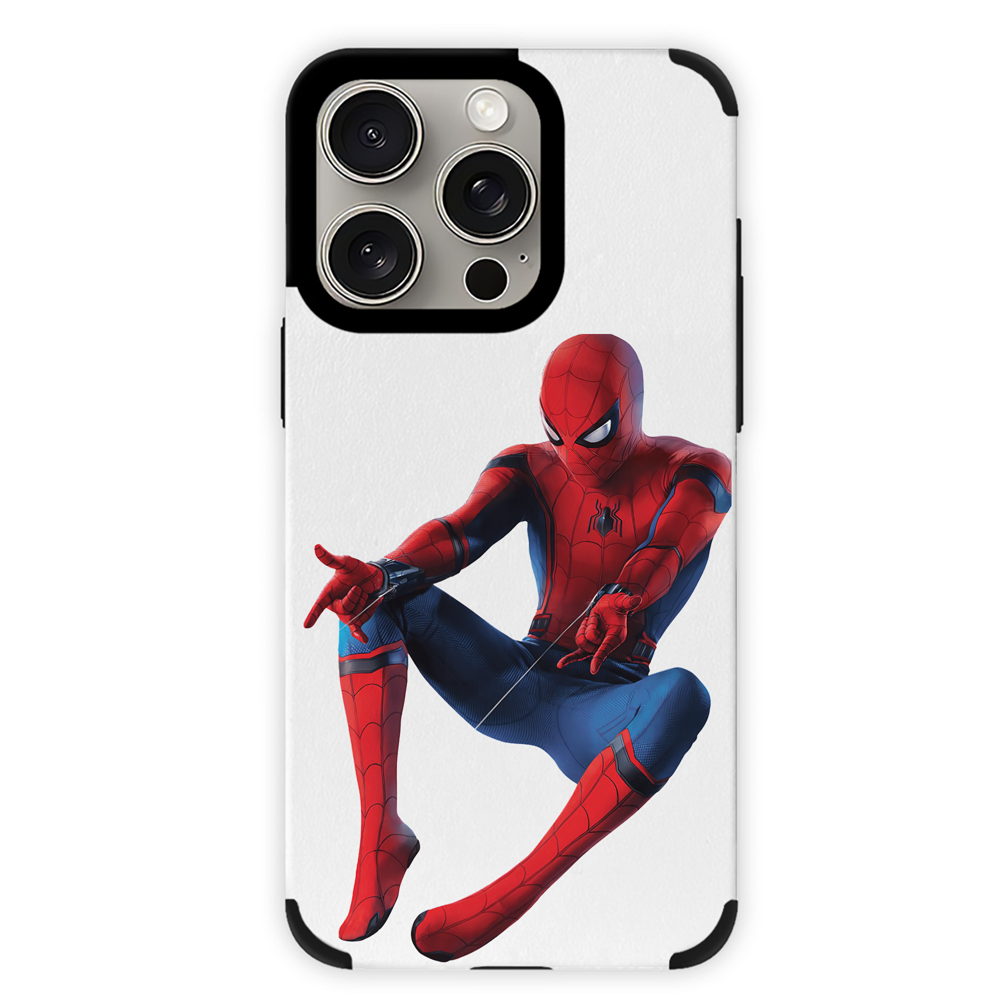 Spider Man スパイダーマン 【iPhone15ProMax対応】 PUレザー スマホケース 耐衝撃＆黄変防止