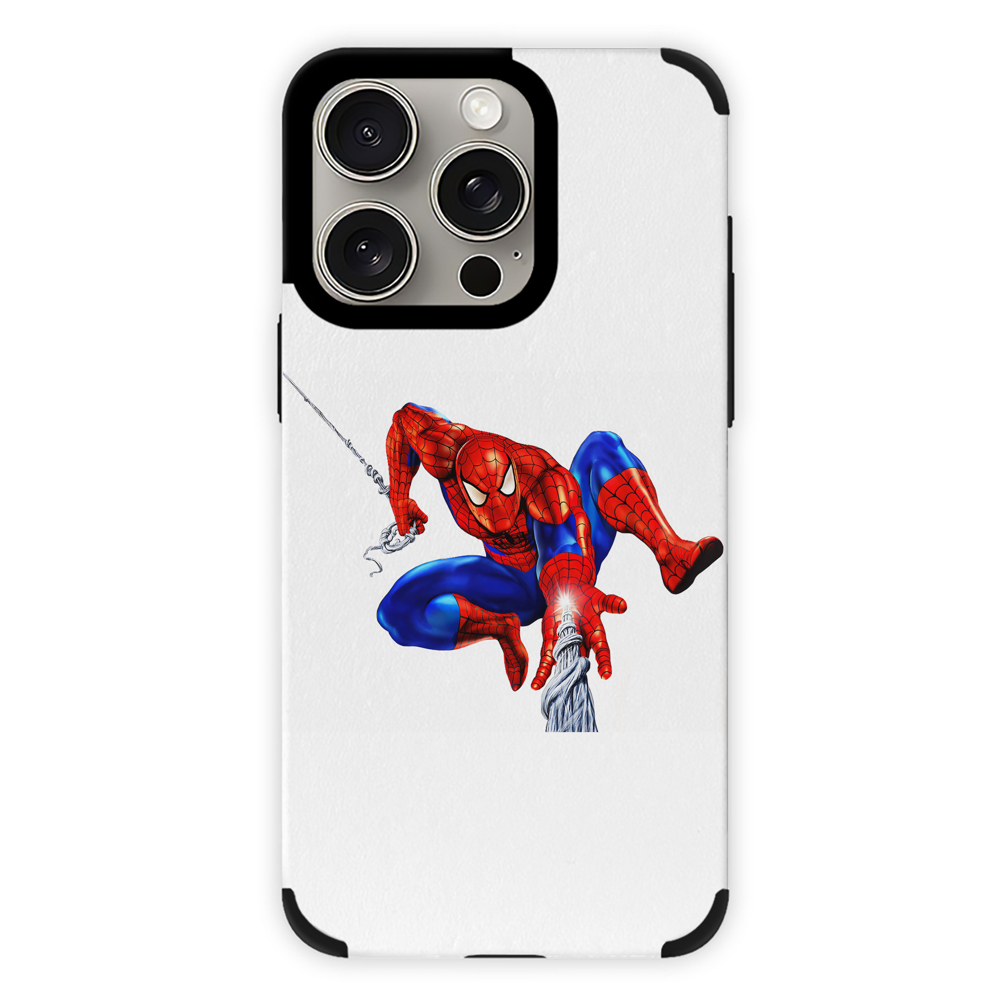Spider Man スパイダーマン 【iPhone15ProMax対応】 PUレザー スマホケース 耐衝撃＆黄変防止