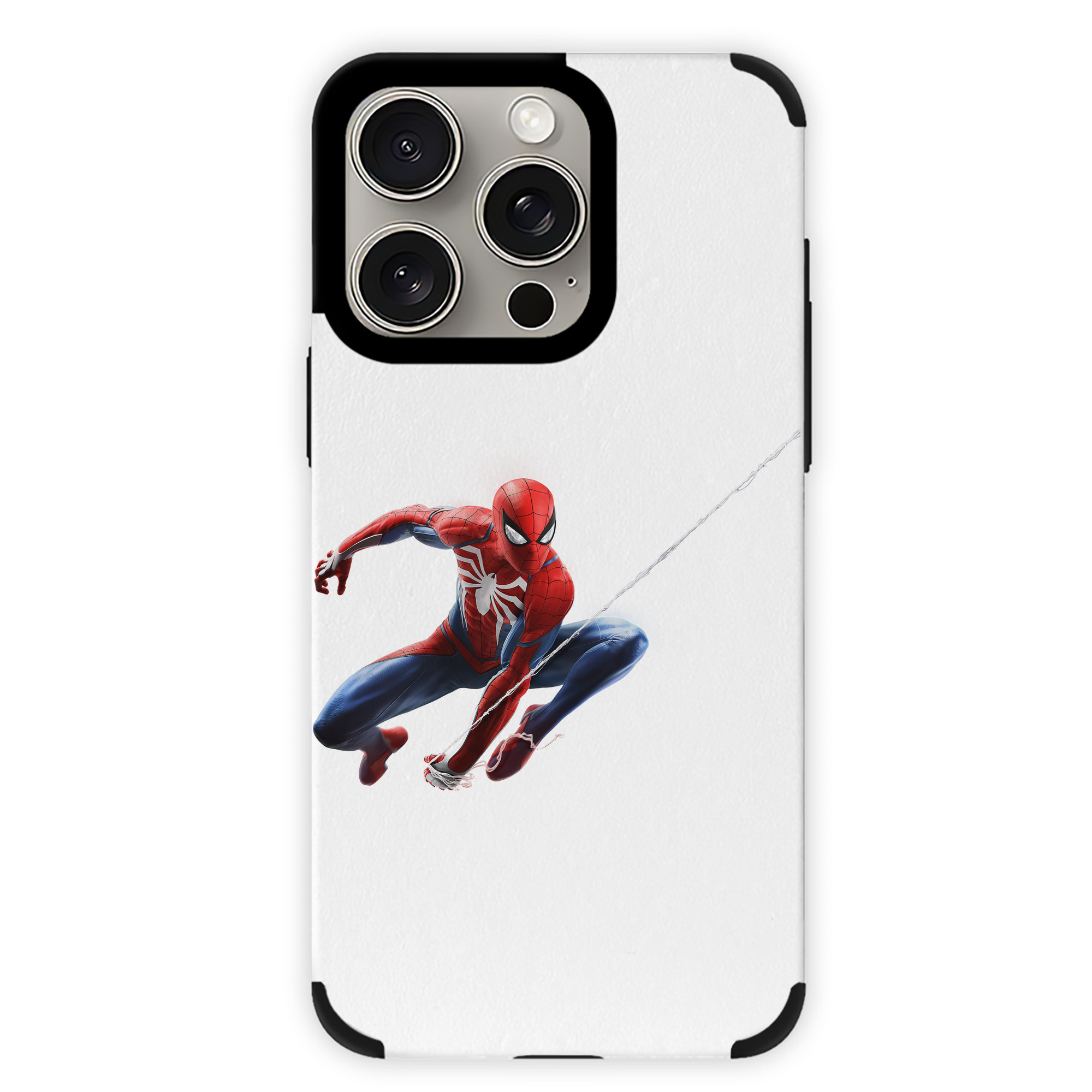 Spider Man スパイダーマン 【iPhone15ProMax対応】 PUレザー スマホケース 耐衝撃＆黄変防止