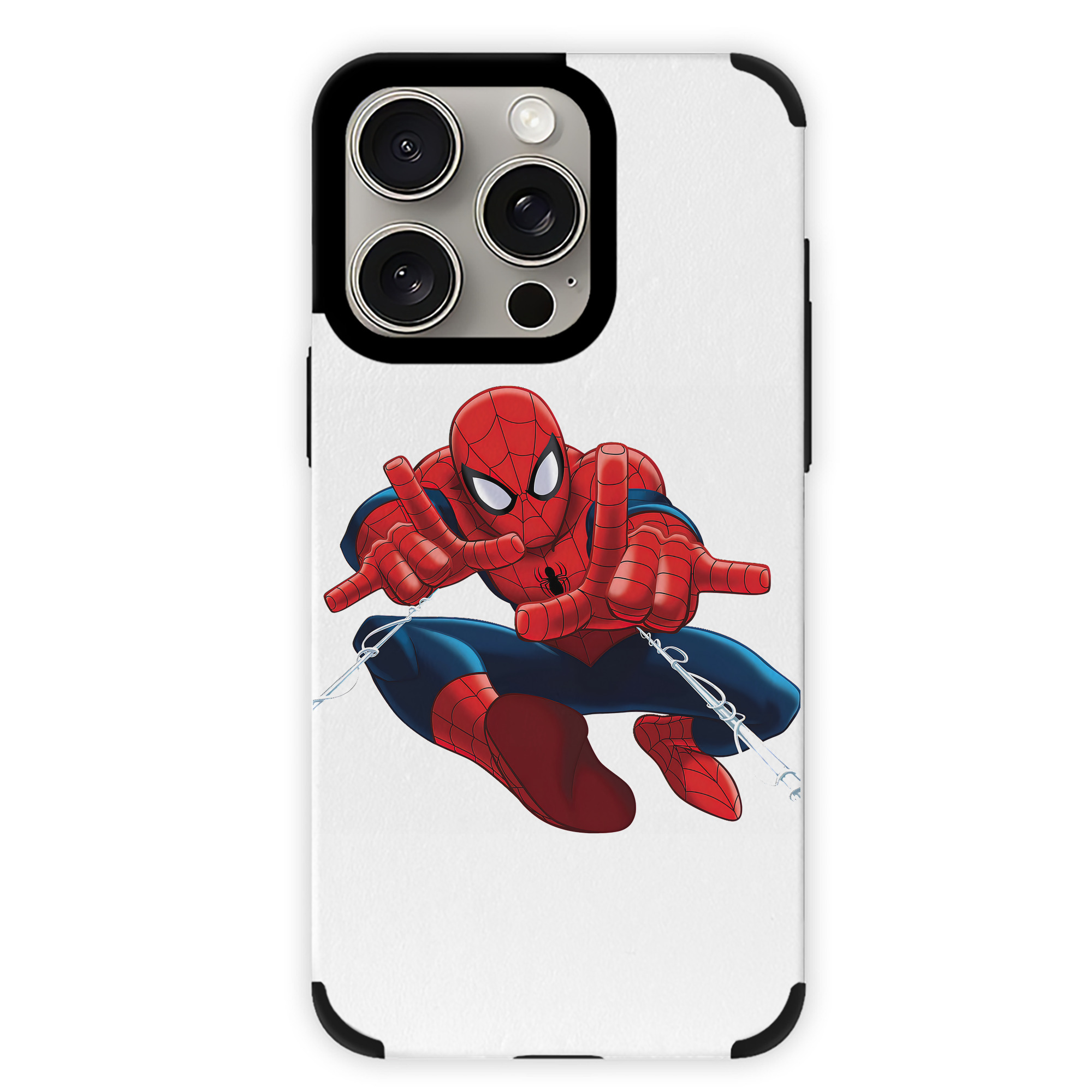 Spider Man スパイダーマン 【iPhone15ProMax対応】 PUレザー スマホケース 耐衝撃＆黄変防止