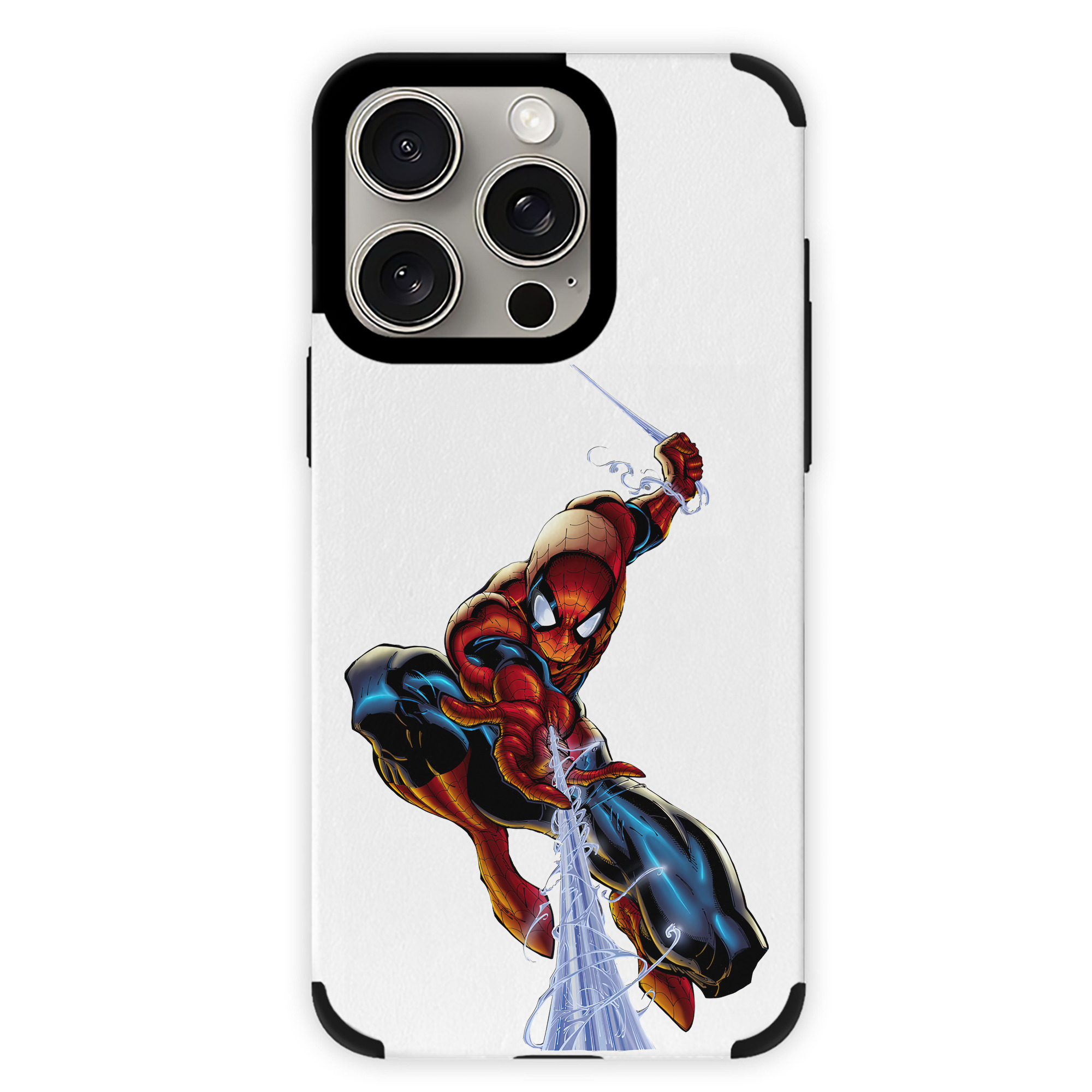 Spider Man スパイダーマン 【iPhone15ProMax対応】 PUレザー スマホケース 耐衝撃＆黄変防止