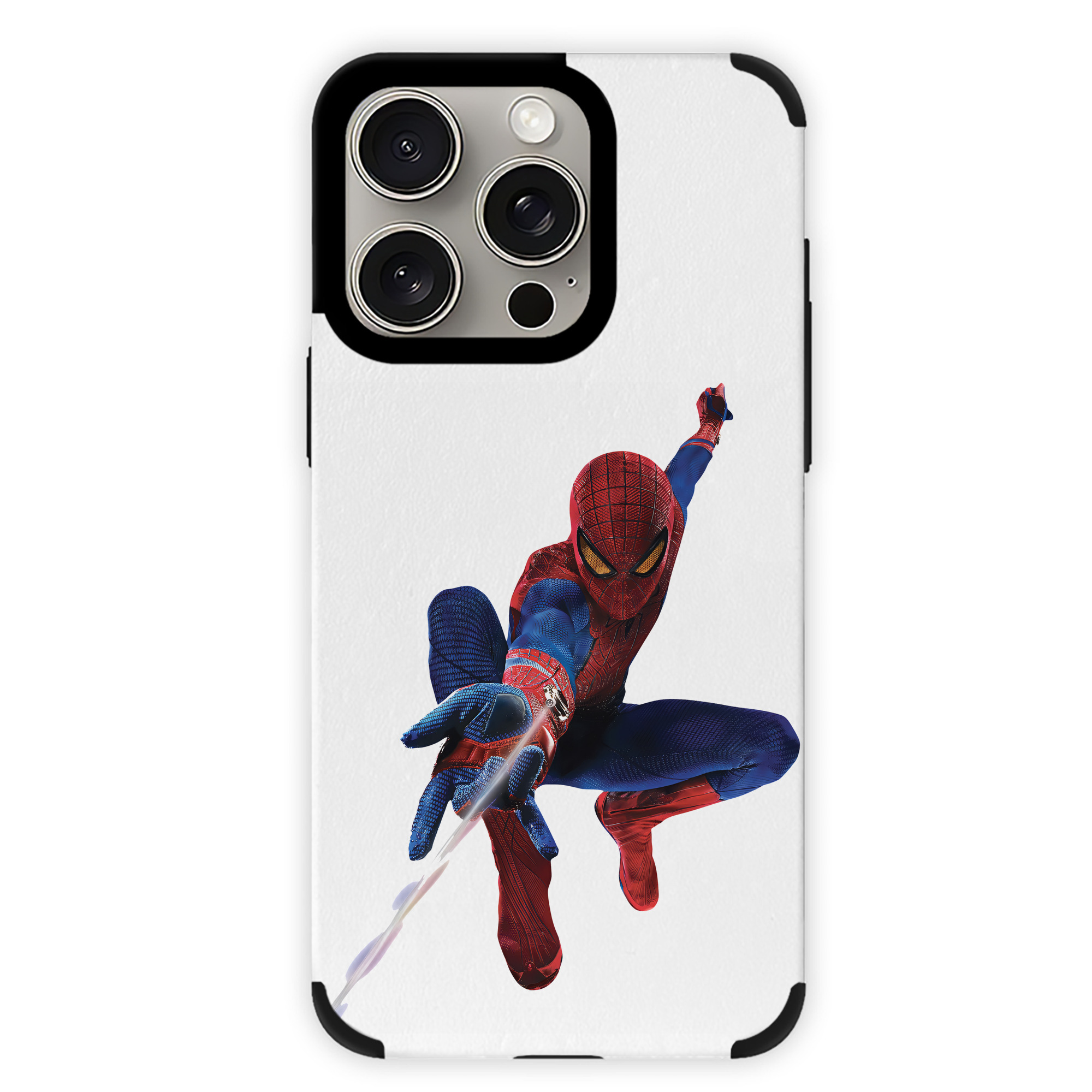 Spider Man スパイダーマン 【iPhone15ProMax対応】 PUレザー スマホケース 耐衝撃＆黄変防止