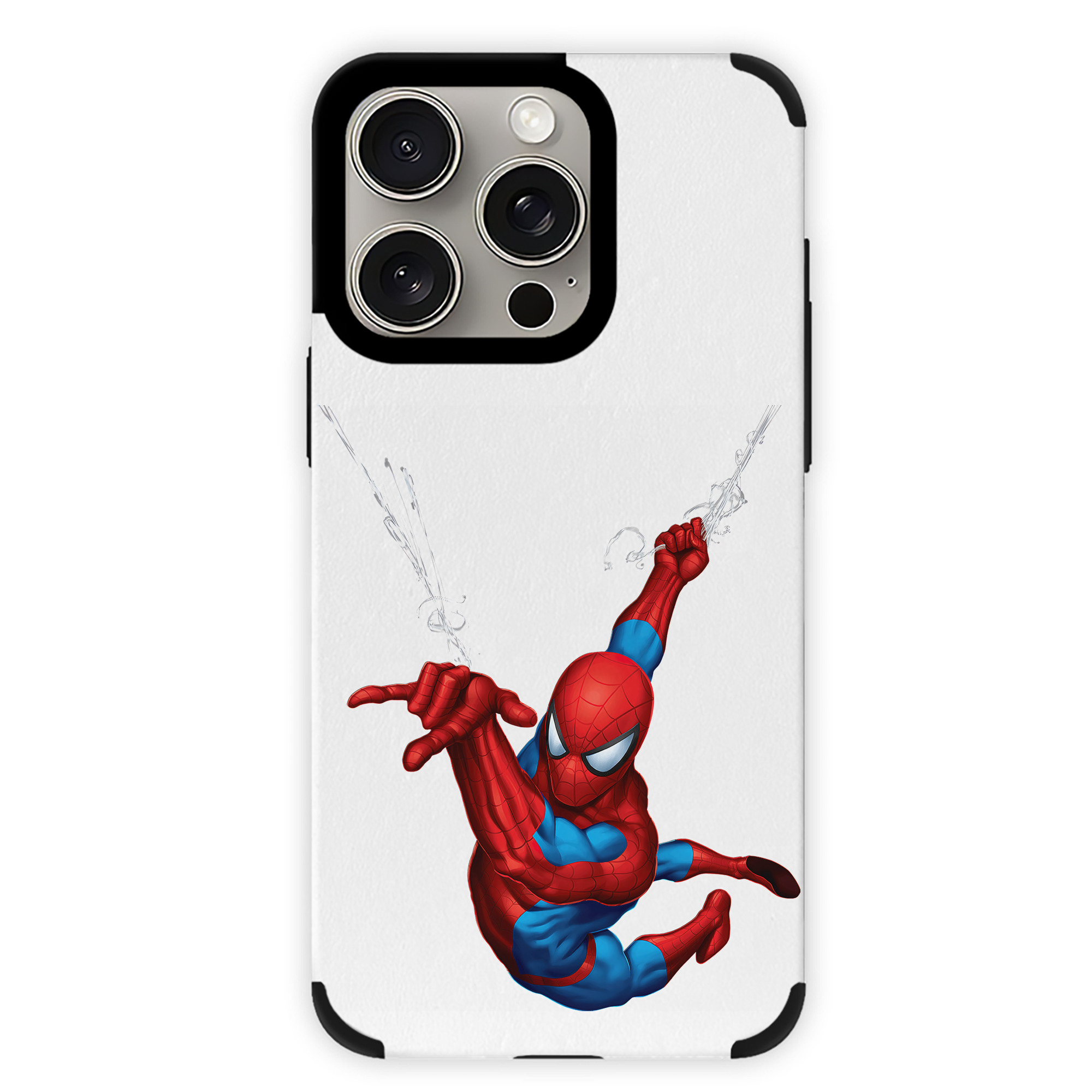 Spider Man スパイダーマン 【iPhone15ProMax対応】 PUレザー スマホケース 耐衝撃＆黄変防止