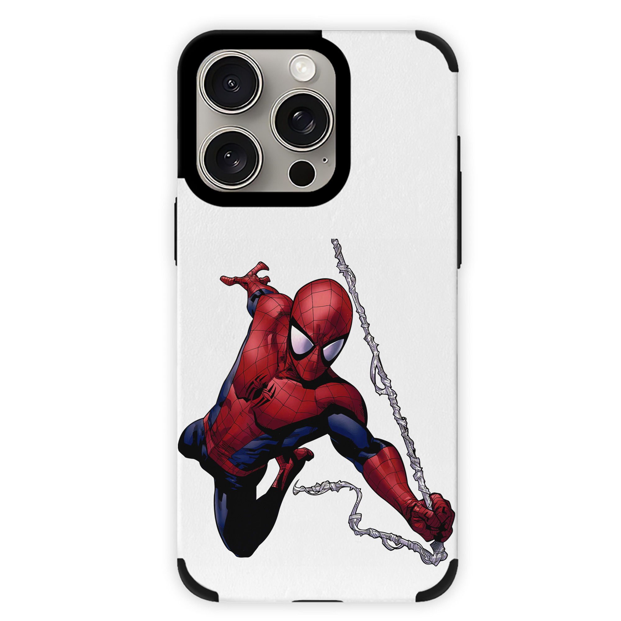 Spider Man スパイダーマン 【iPhone15ProMax対応】 PUレザー スマホケース 耐衝撃＆黄変防止