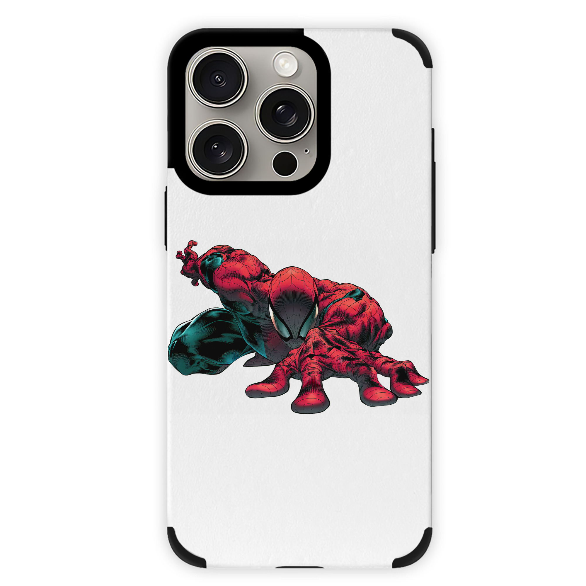 Spider Man スパイダーマン 【iPhone15ProMax対応】 PUレザー スマホケース 耐衝撃＆黄変防止