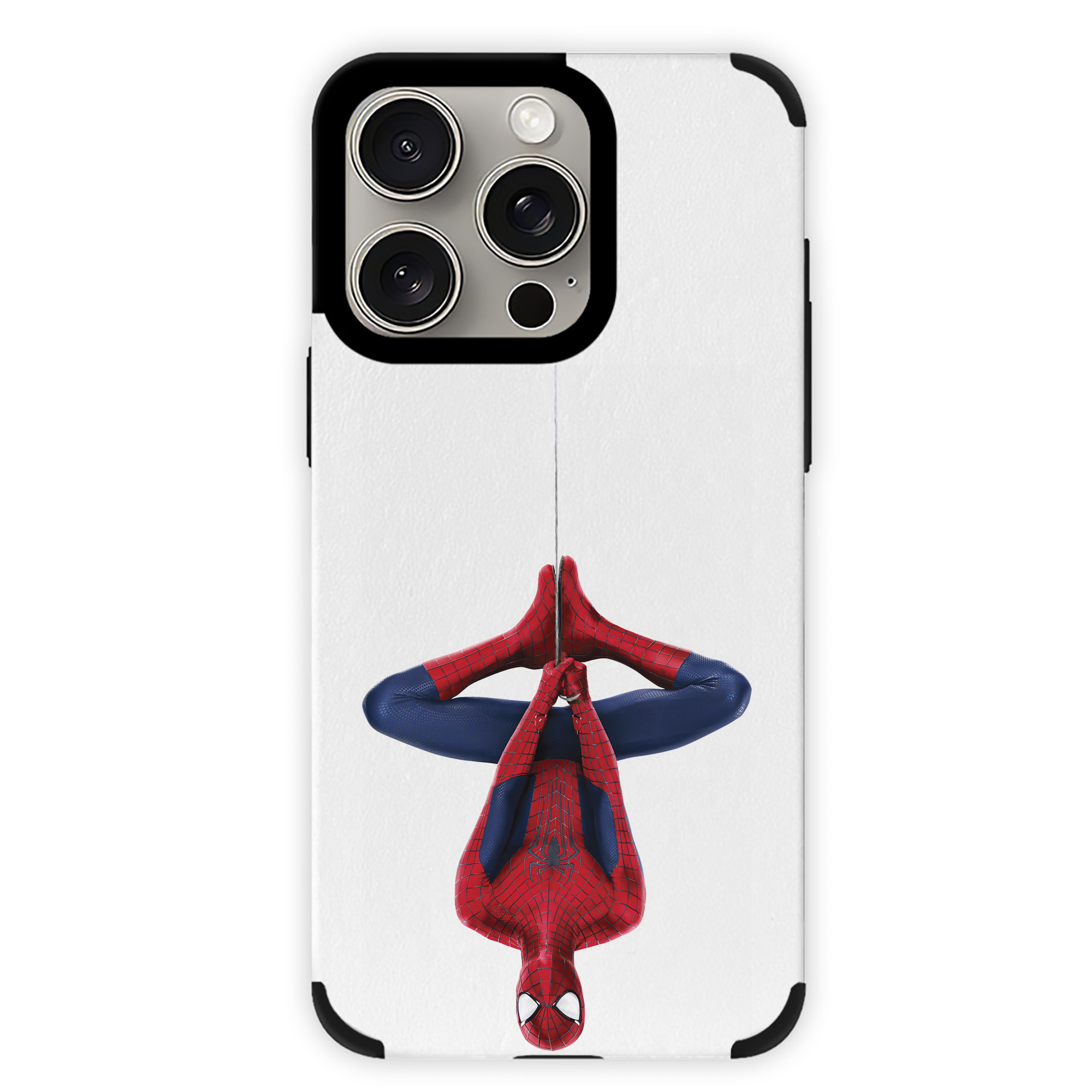 （画像用） Spider Man スパイダーマン 【iPhone15ProMax対応】 PUレザー スマホケース 耐衝撃＆黄変防止