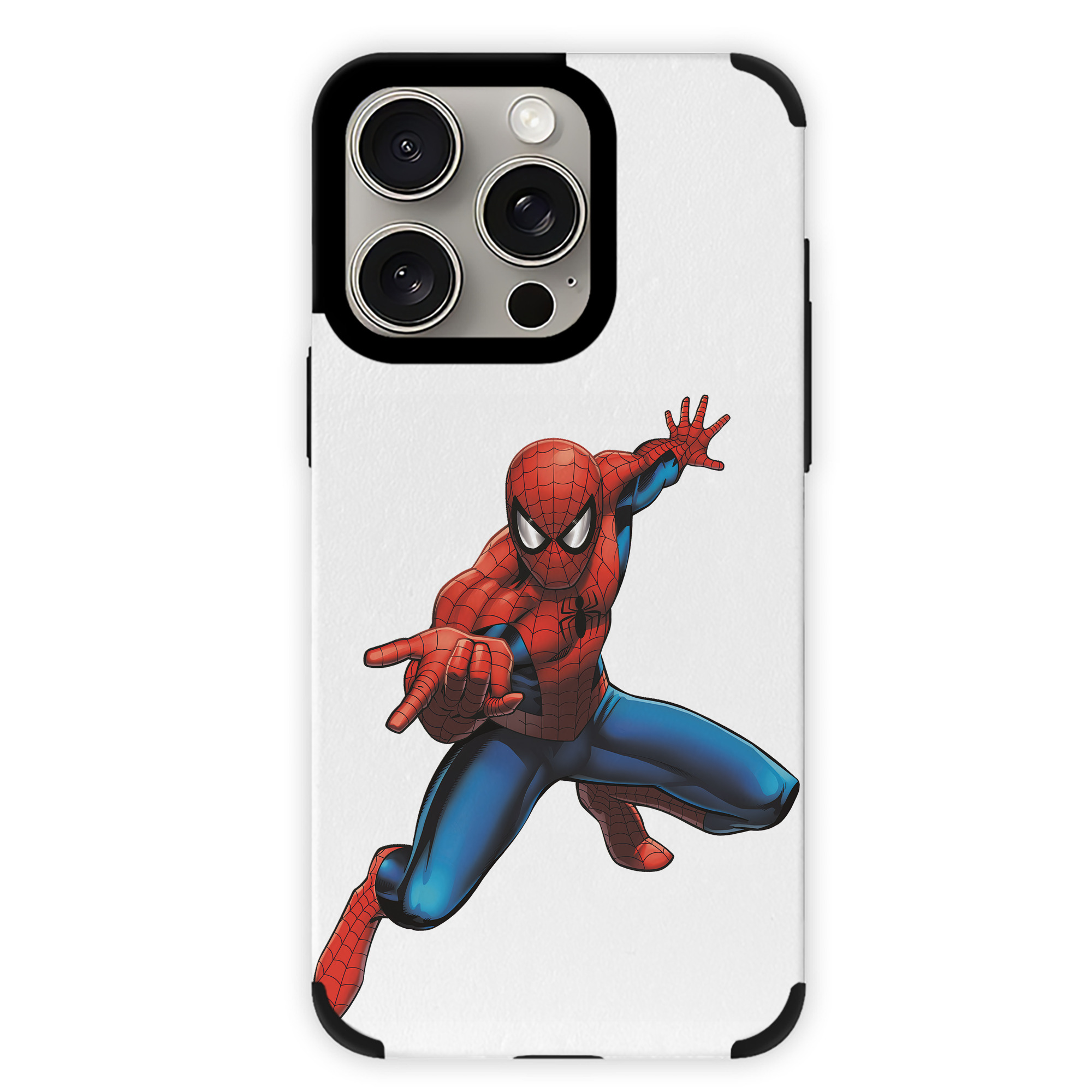 Spider Man スパイダーマン 【iPhone15ProMax対応】 PUレザー スマホケース 耐衝撃＆黄変防止