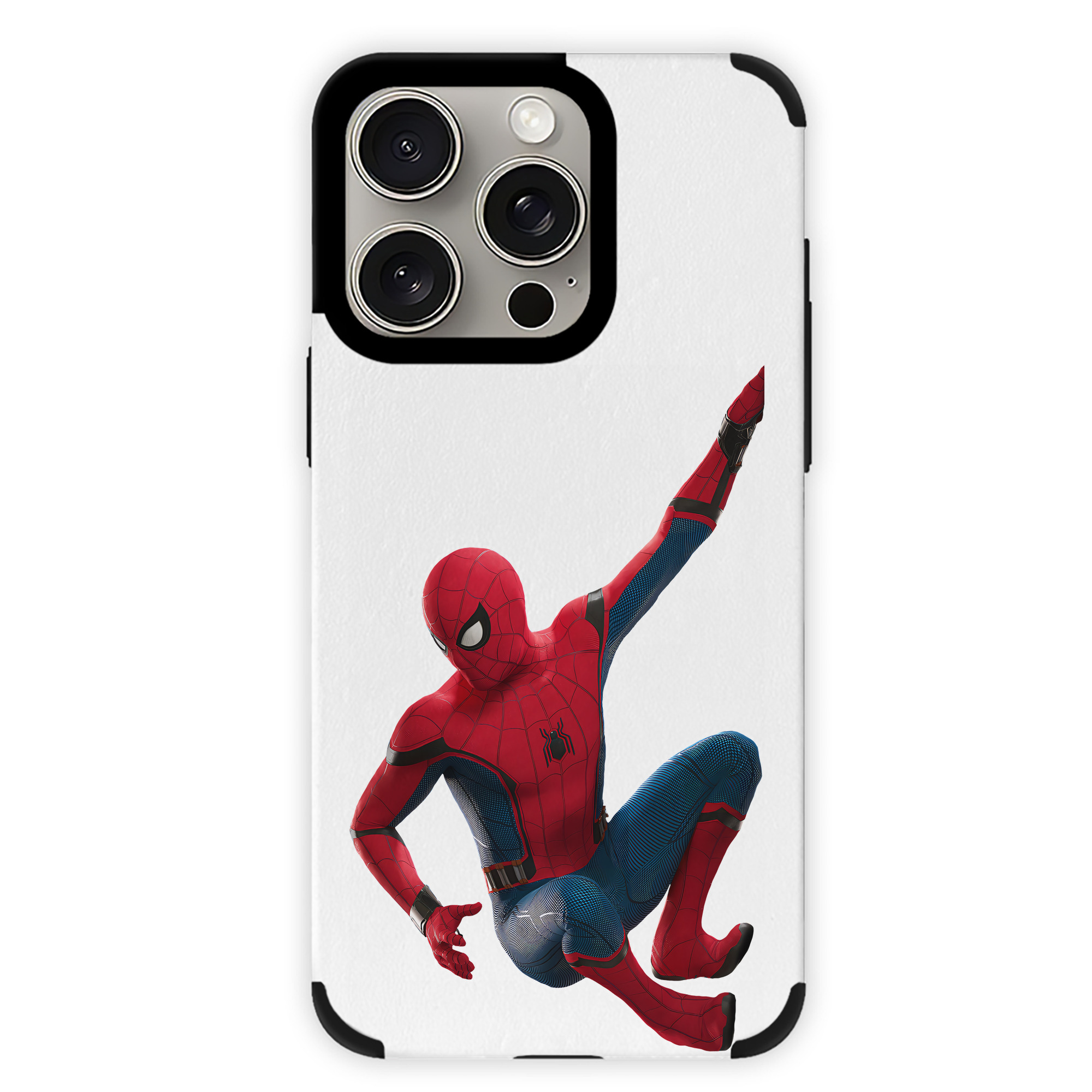 Spider Man スパイダーマン 【iPhone15ProMax対応】 PUレザー スマホケース 耐衝撃＆黄変防止