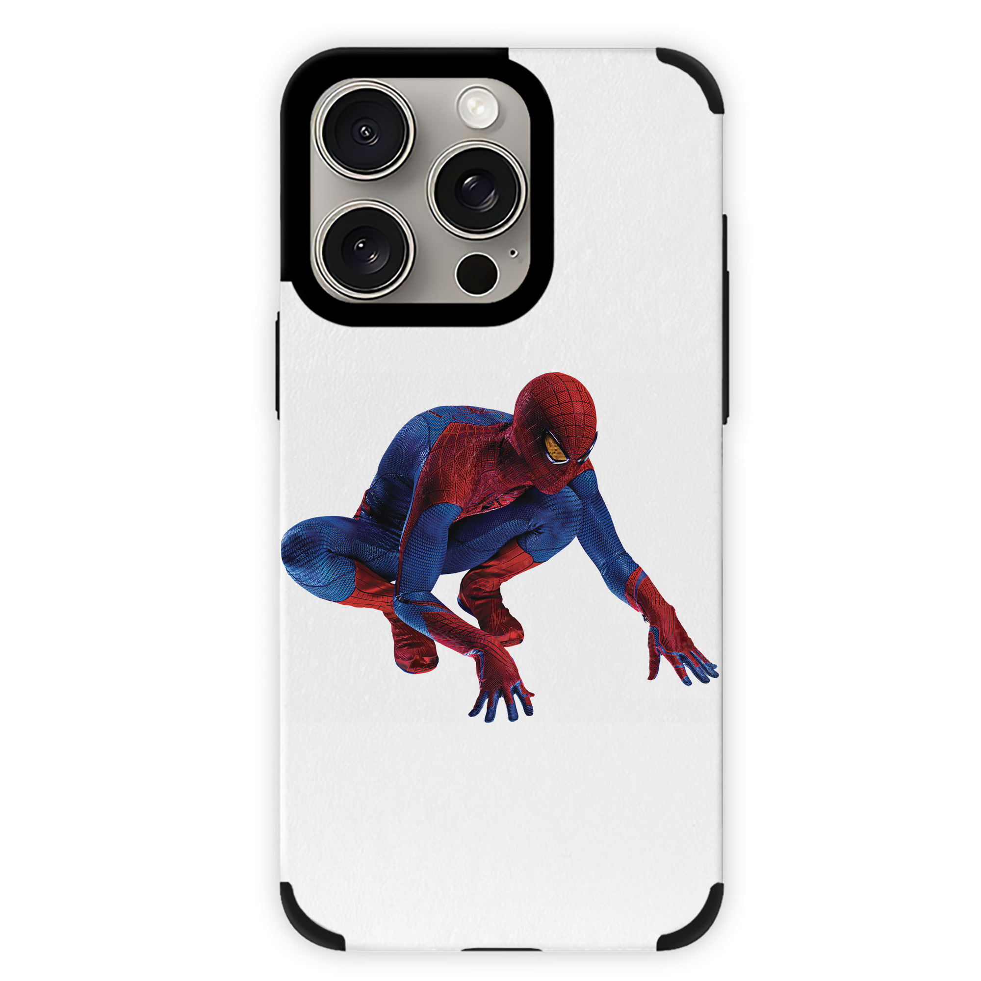 Spider Man スパイダーマン 【iPhone15ProMax対応】 PUレザー スマホケース 耐衝撃＆黄変防止