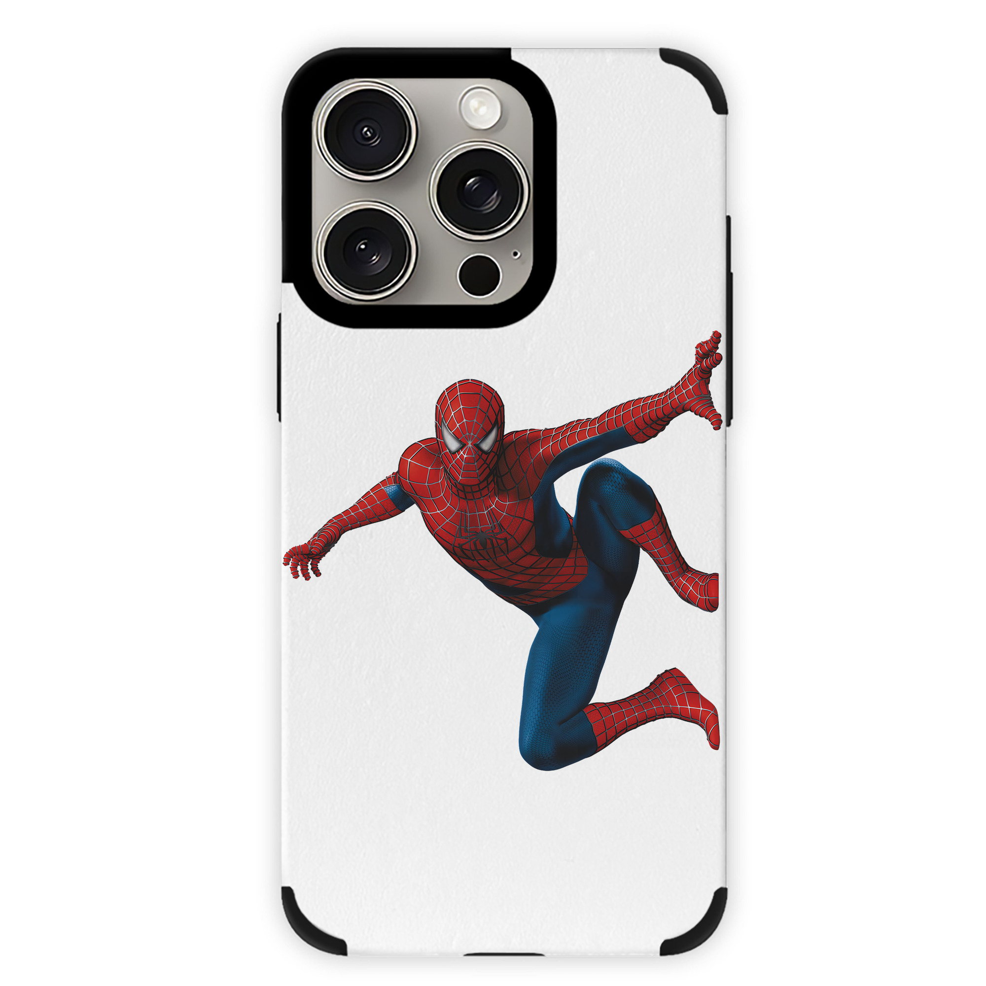 Spider Man スパイダーマン 【iPhone15ProMax対応】 PUレザー スマホケース 耐衝撃＆黄変防止