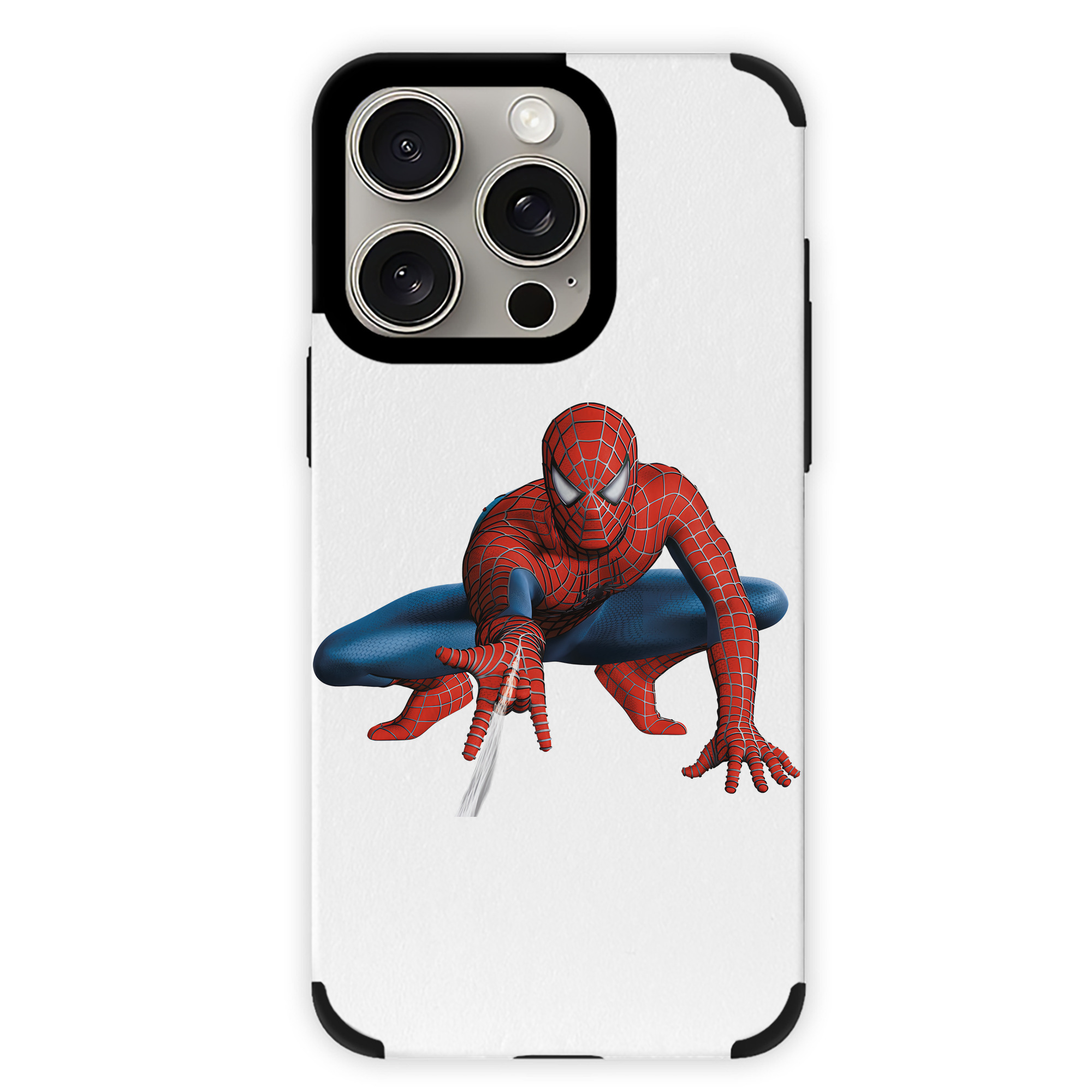 Spider Man スパイダーマン 【iPhone15ProMax対応】 PUレザー スマホケース 耐衝撃＆黄変防止