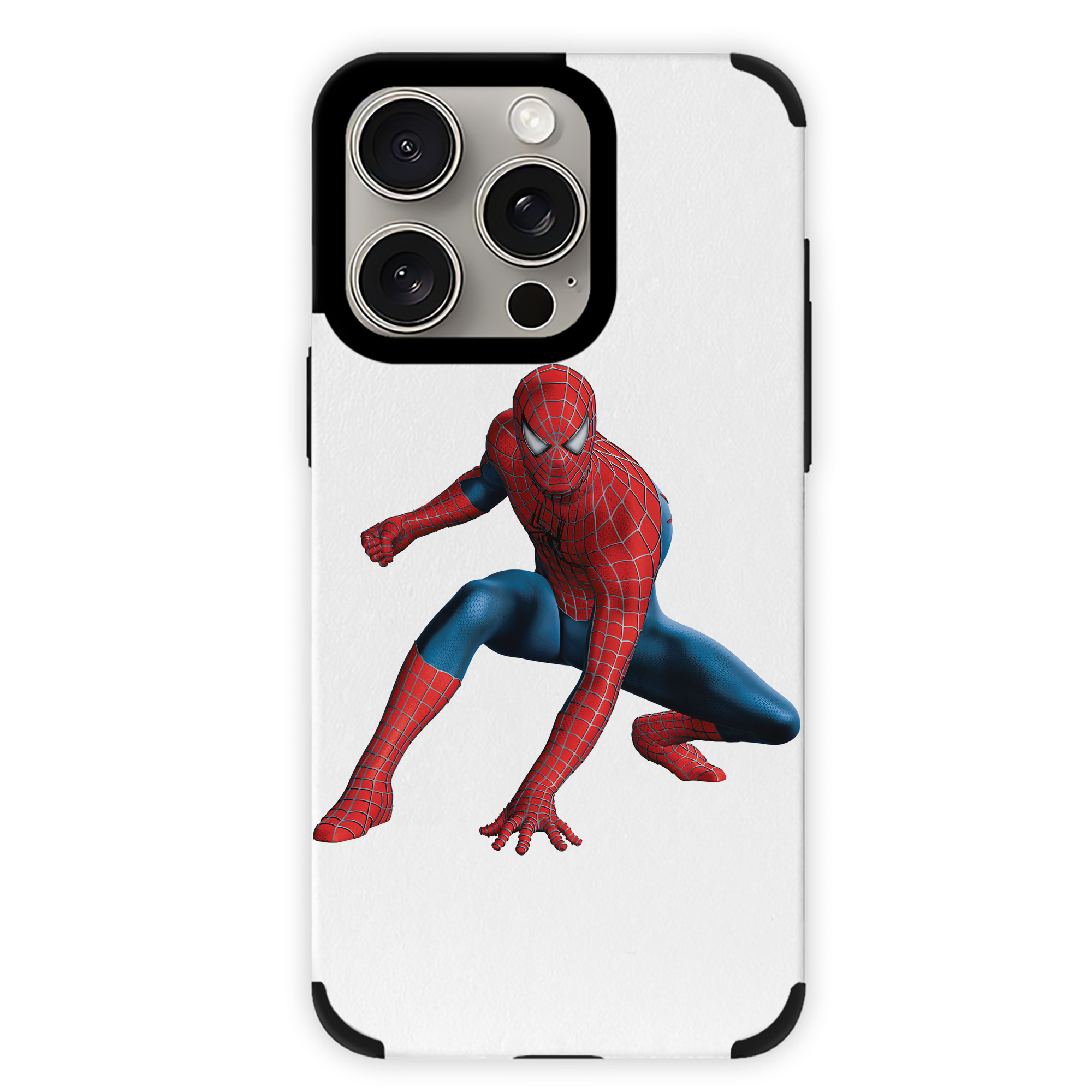 Spider Man スパイダーマン 【iPhone15ProMax対応】 PUレザー スマホケース 耐衝撃＆黄変防止