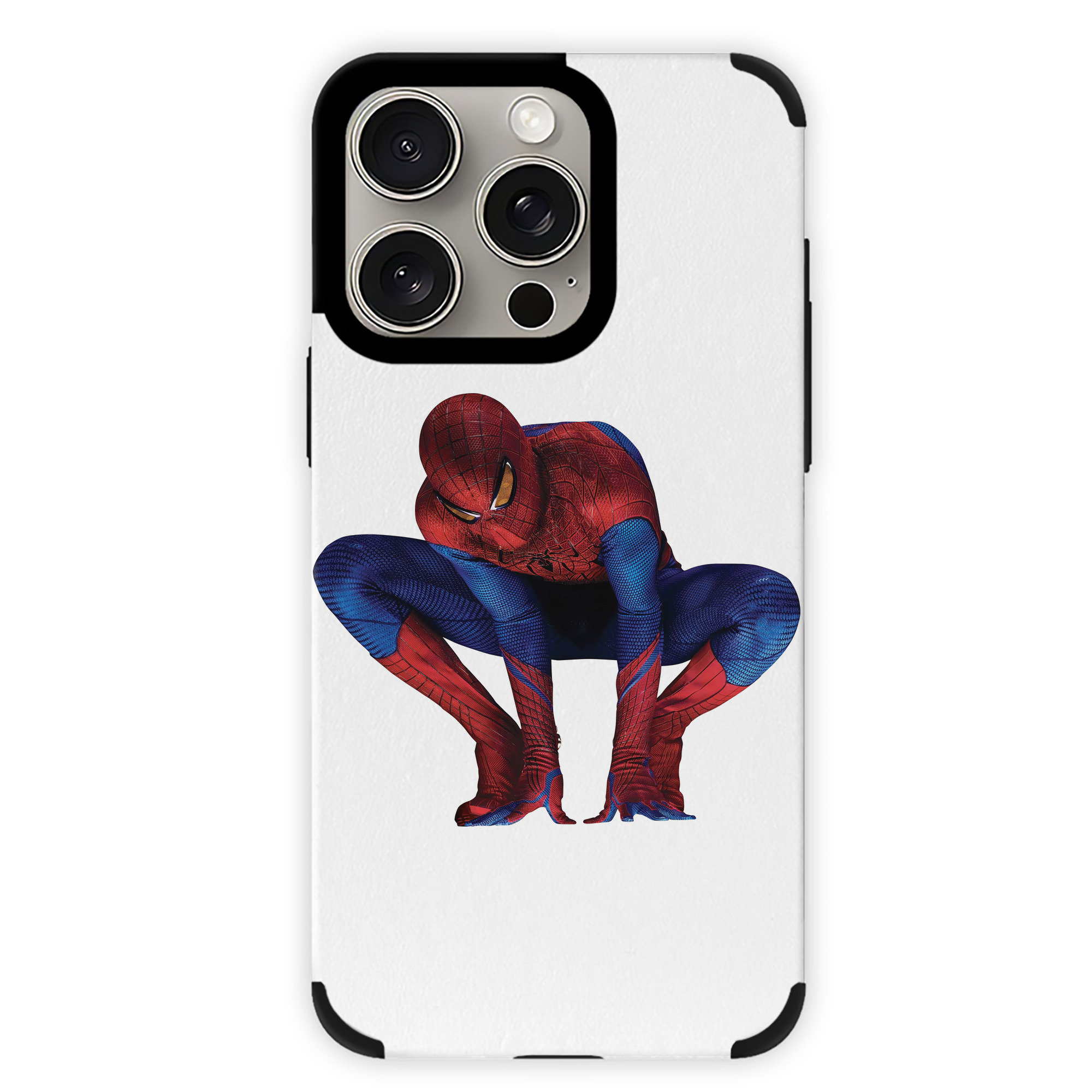 Spider Man スパイダーマン 【iPhone15ProMax対応】 PUレザー スマホケース 耐衝撃＆黄変防止