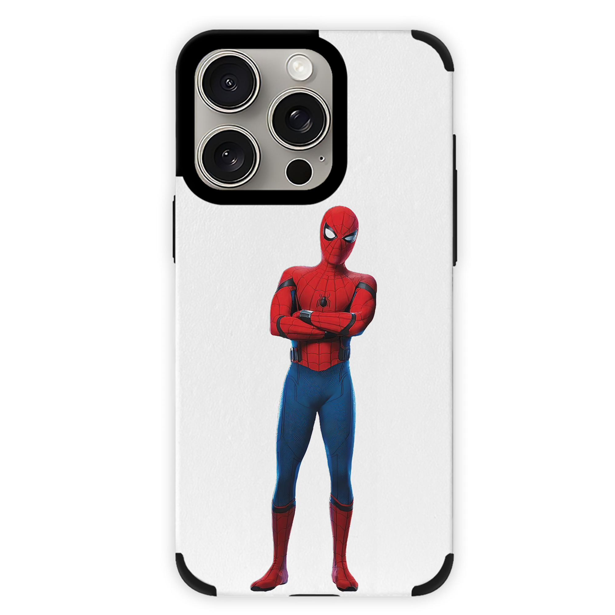 Spider Man スパイダーマン 【iPhone15ProMax対応】 PUレザー スマホケース 耐衝撃＆黄変防止