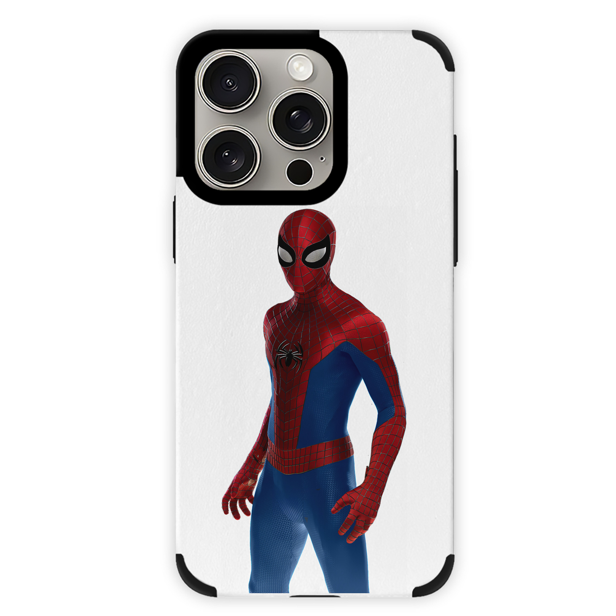 Spider Man スパイダーマン 【iPhone15ProMax対応】 PUレザー スマホケース 耐衝撃＆黄変防止