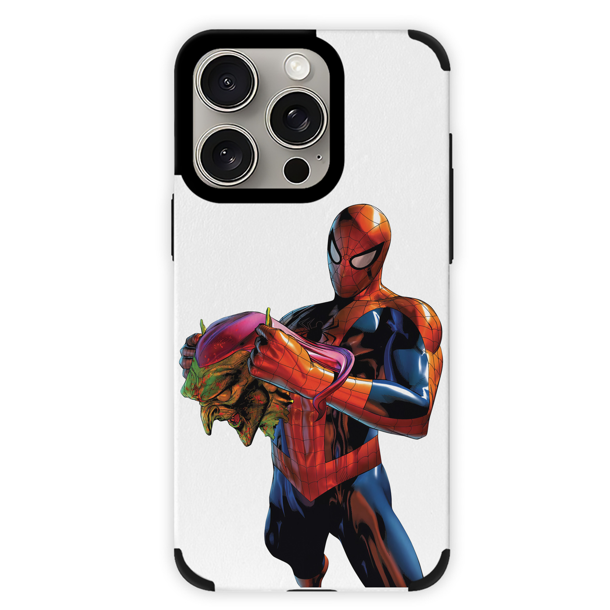 Spider Man スパイダーマン 【iPhone15ProMax対応】 PUレザー スマホケース 耐衝撃＆黄変防止
