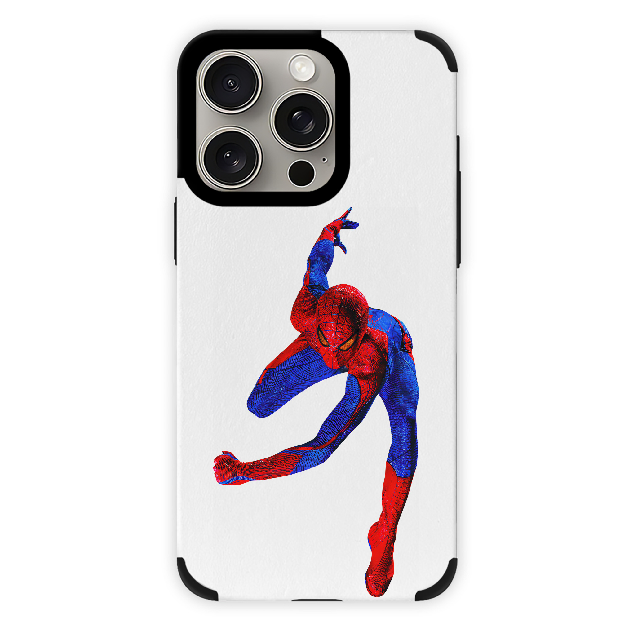 Spider Man スパイダーマン 【iPhone15ProMax対応】 PUレザー スマホケース 耐衝撃＆黄変防止
