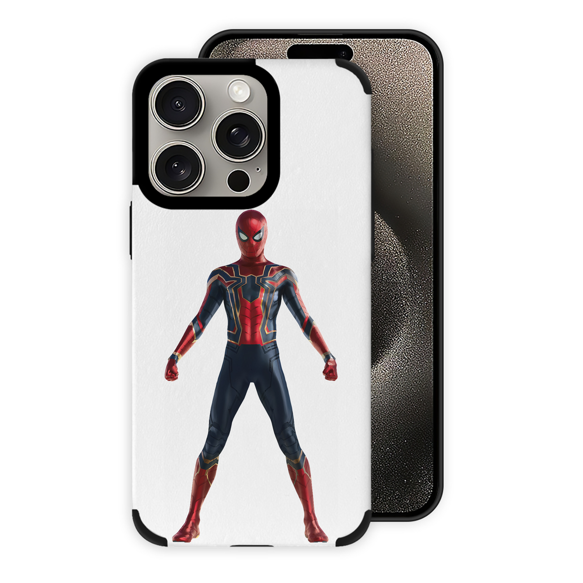 Spider Man スパイダーマン 【iPhone15ProMax対応】 PUレザー スマホケース 耐衝撃＆黄変防止