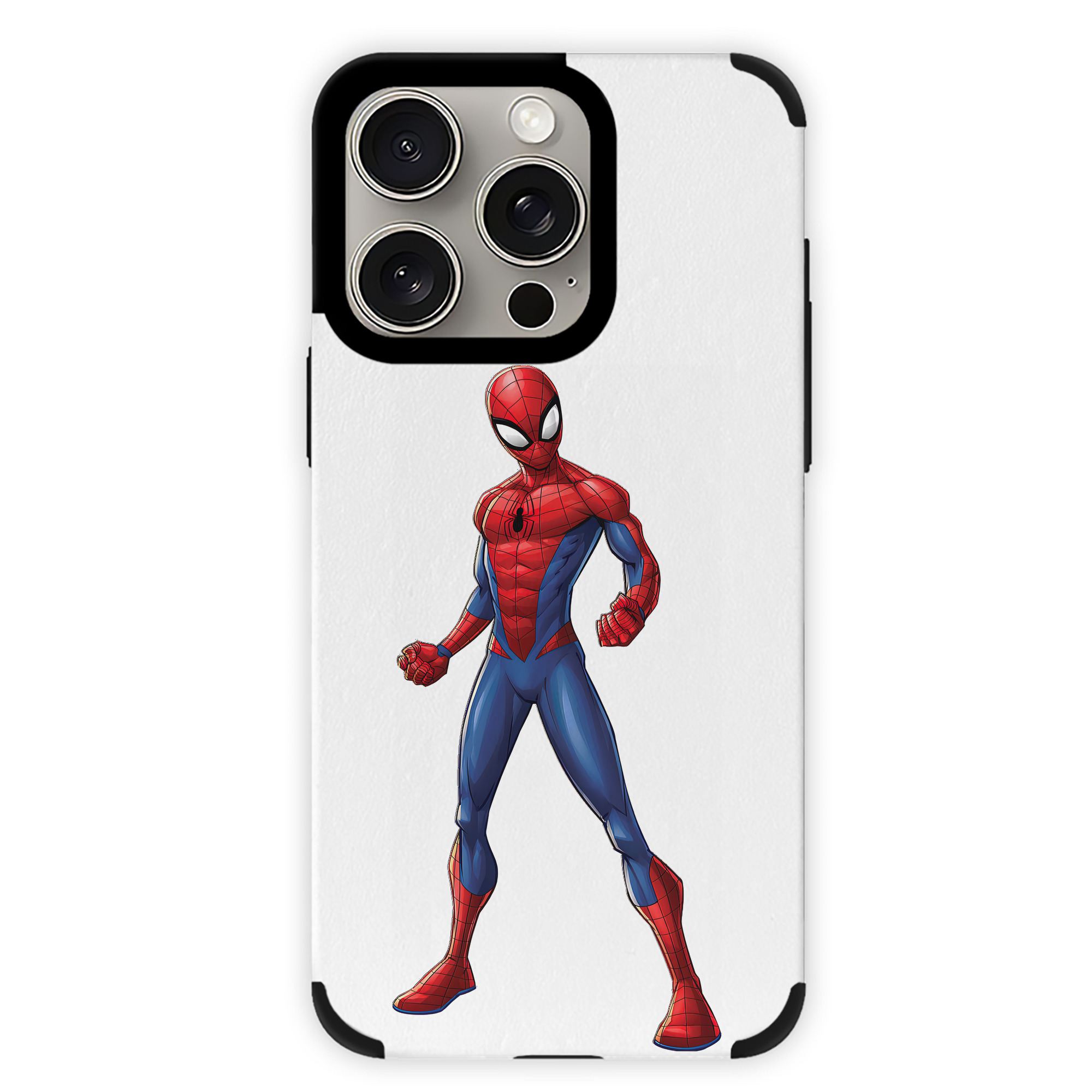 （画像用） Spider Man スパイダーマン 【iPhone15ProMax対応】 PUレザー スマホケース 耐衝撃＆黄変防止