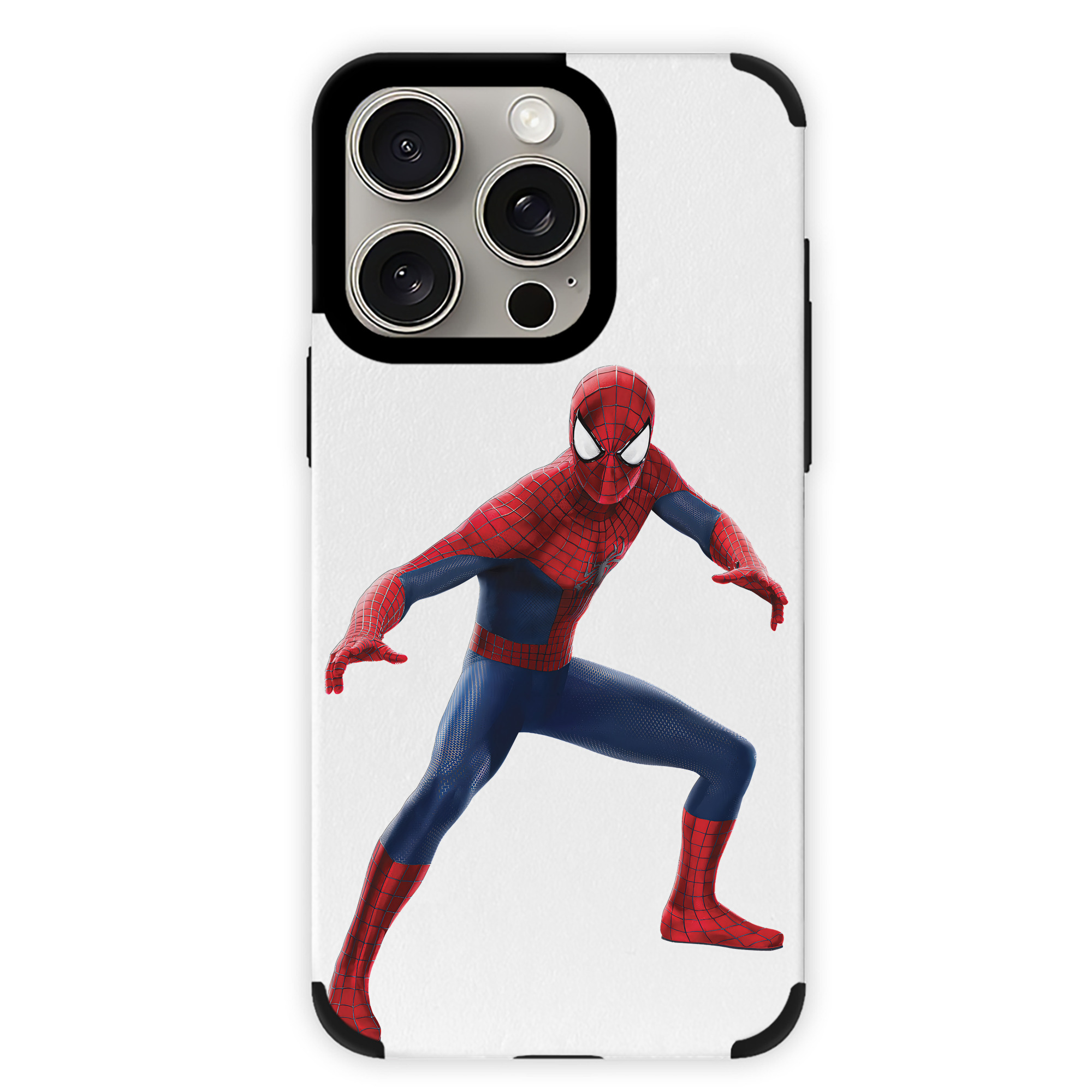 Spider Man スパイダーマン 【iPhone15ProMax対応】 PUレザー スマホケース 耐衝撃＆黄変防止