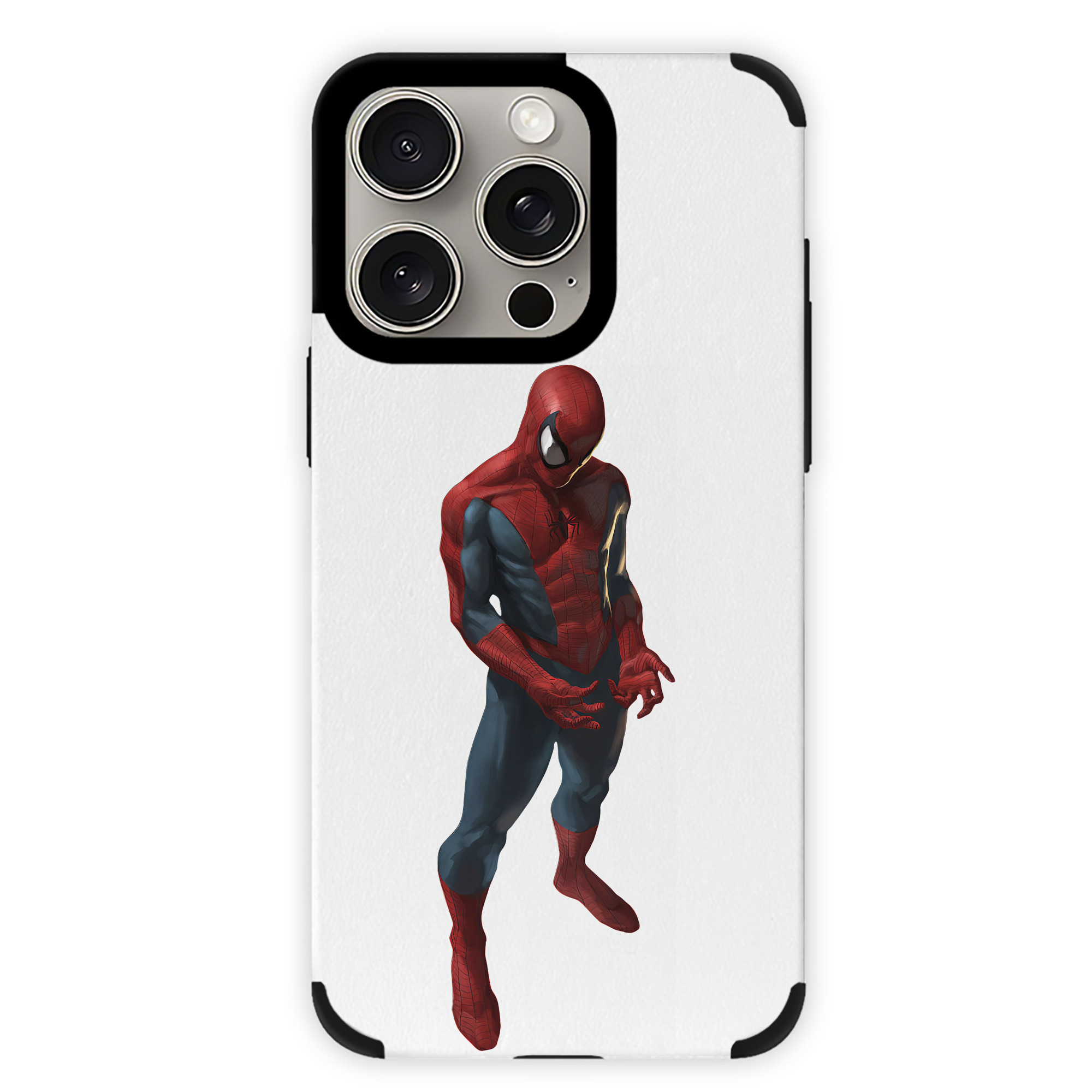 Spider Man スパイダーマン 【iPhone15ProMax対応】 PUレザー スマホケース 耐衝撃＆黄変防止