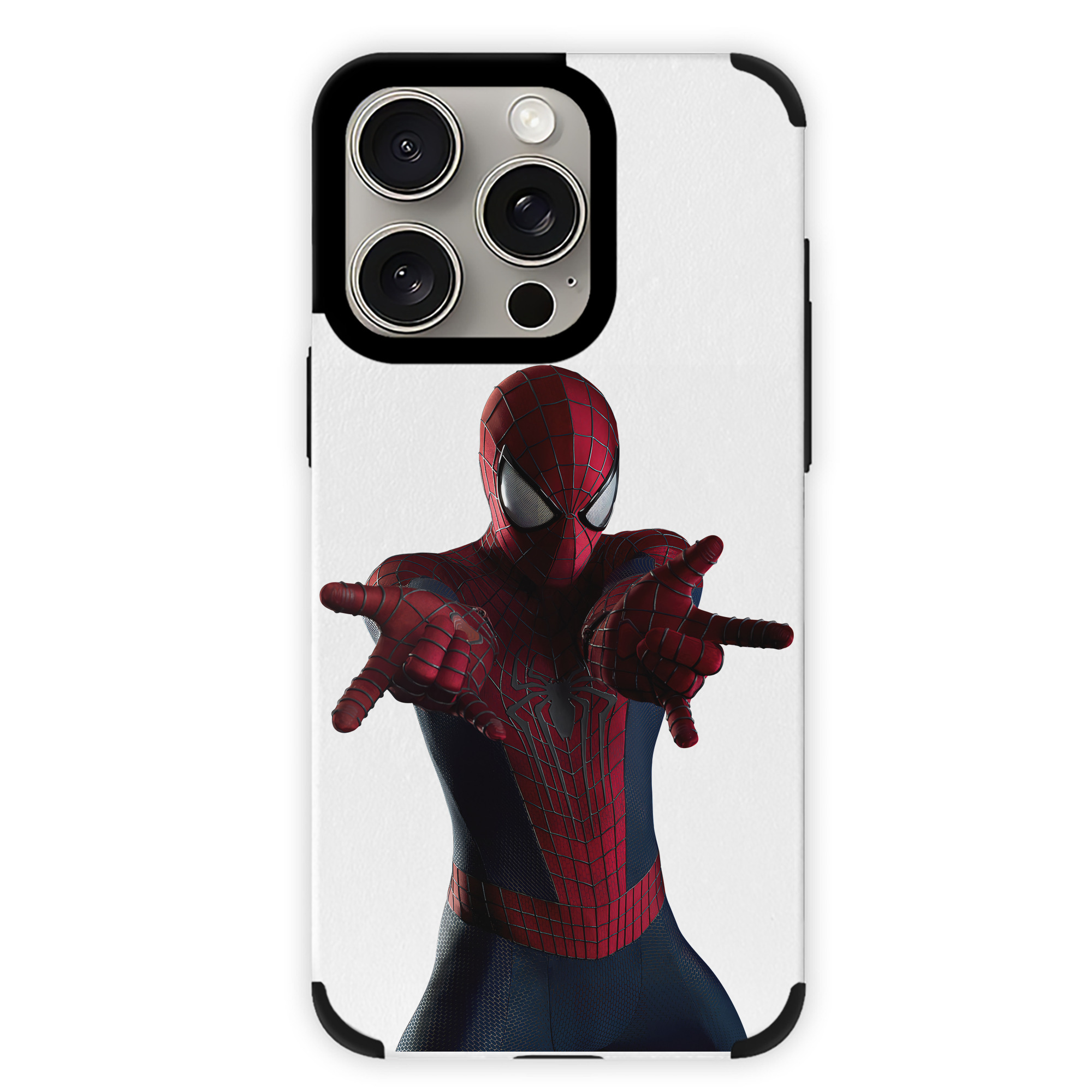 （画像用） Spider Man スパイダーマン 【iPhone15ProMax対応】 PUレザー スマホケース 耐衝撃＆黄変防止