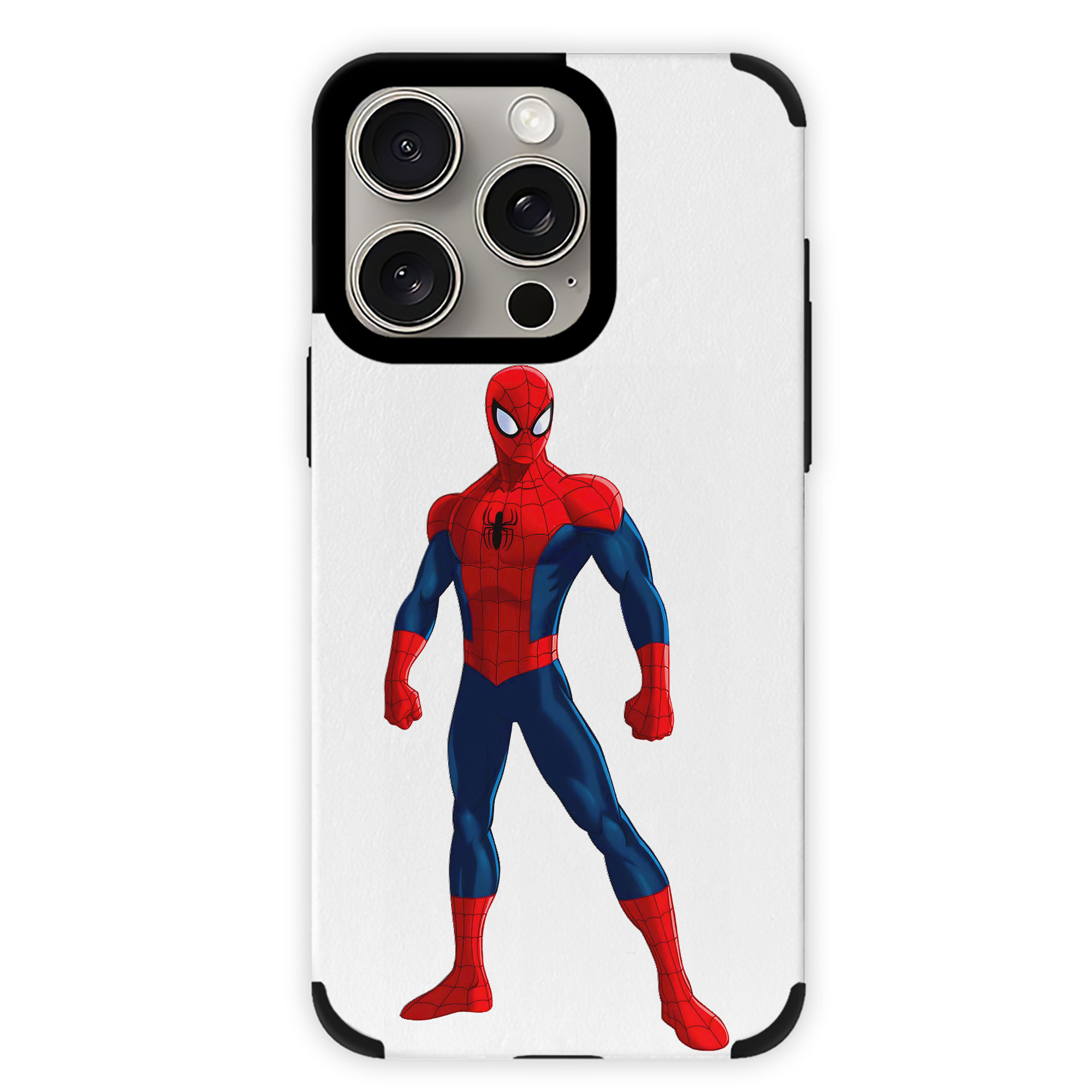 Spider Man スパイダーマン 【iPhone15ProMax対応】 PUレザー スマホケース 耐衝撃＆黄変防止