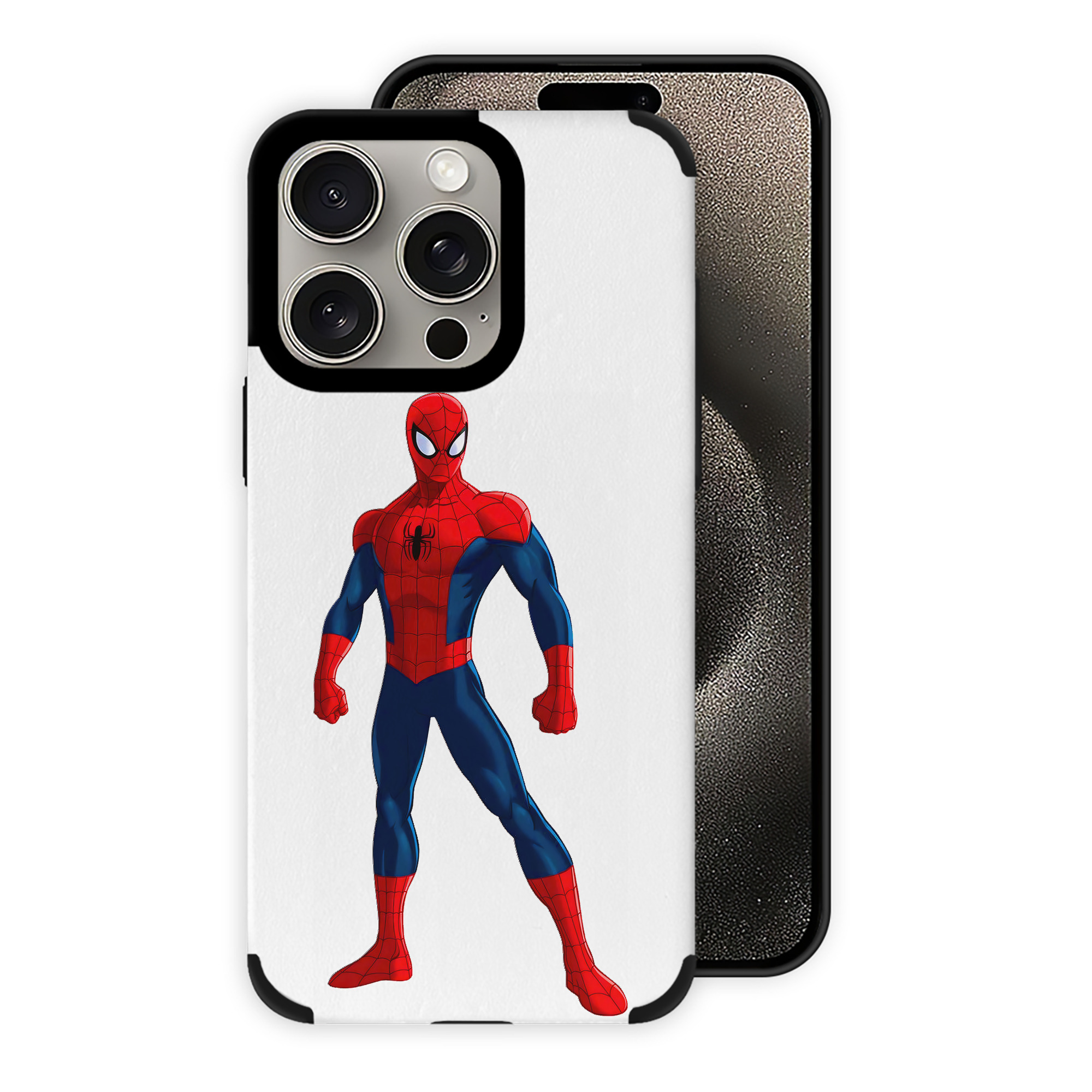 Spider Man スパイダーマン 【iPhone15ProMax対応】 PUレザー スマホケース 耐衝撃＆黄変防止