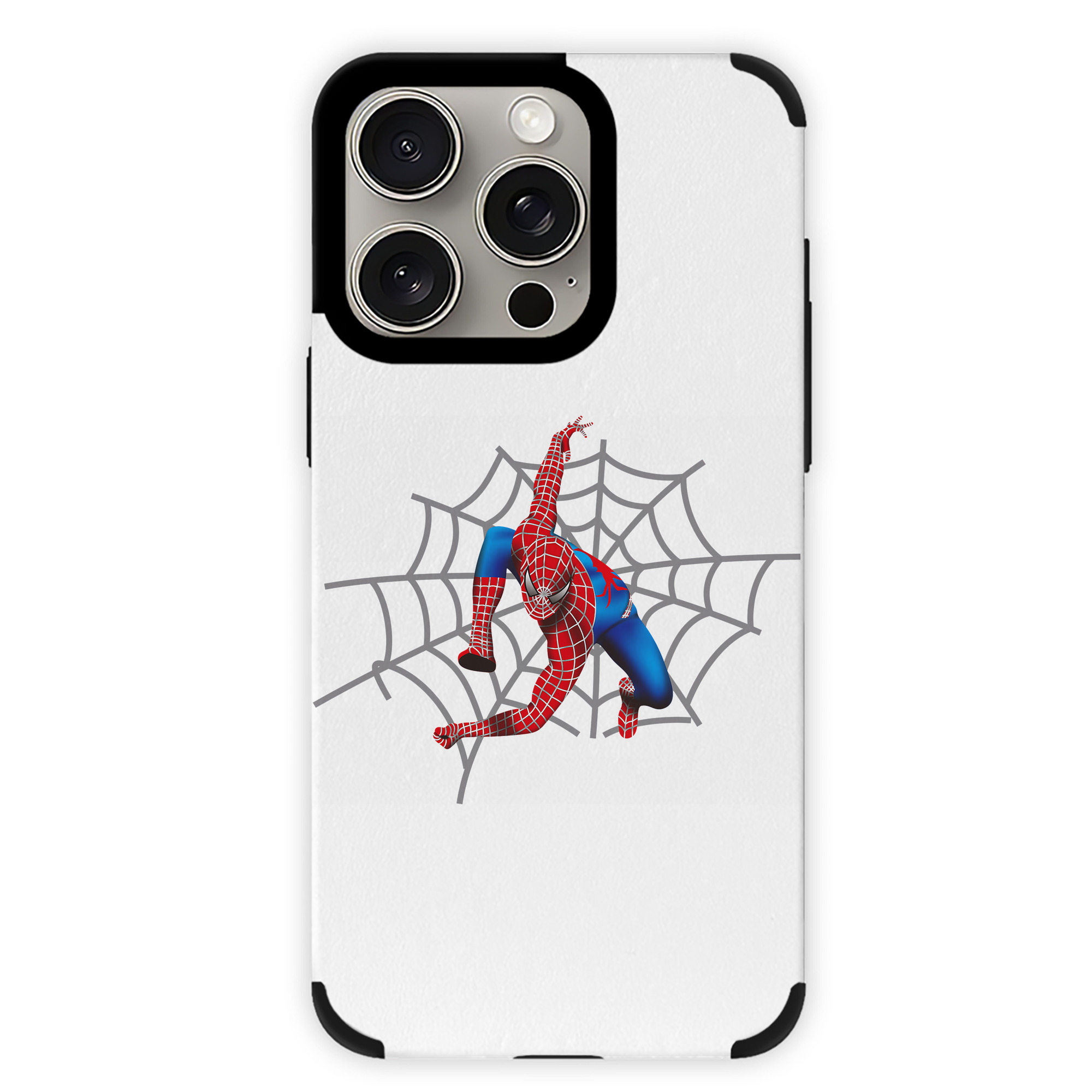 Spider Man スパイダーマン 【iPhone15ProMax対応】 PUレザー スマホケース 耐衝撃＆黄変防止