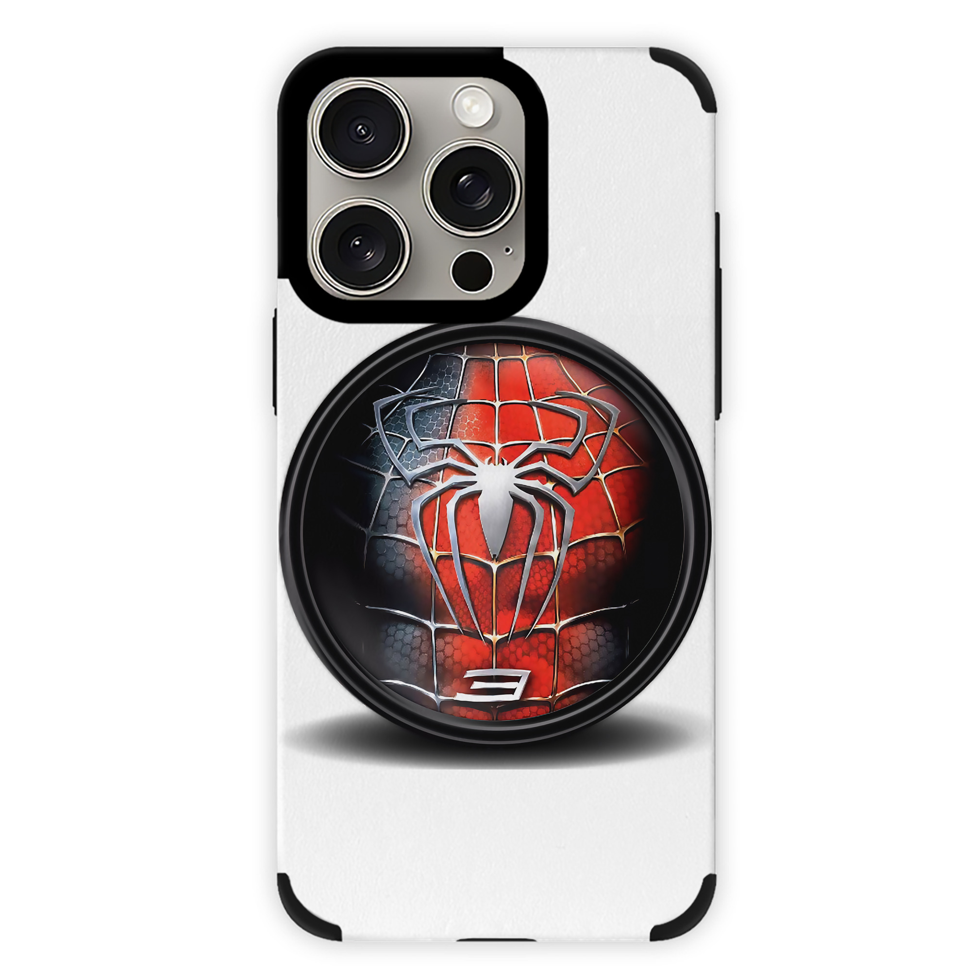 Spider Man スパイダーマン 【iPhone15ProMax対応】 PUレザー スマホケース 耐衝撃＆黄変防止