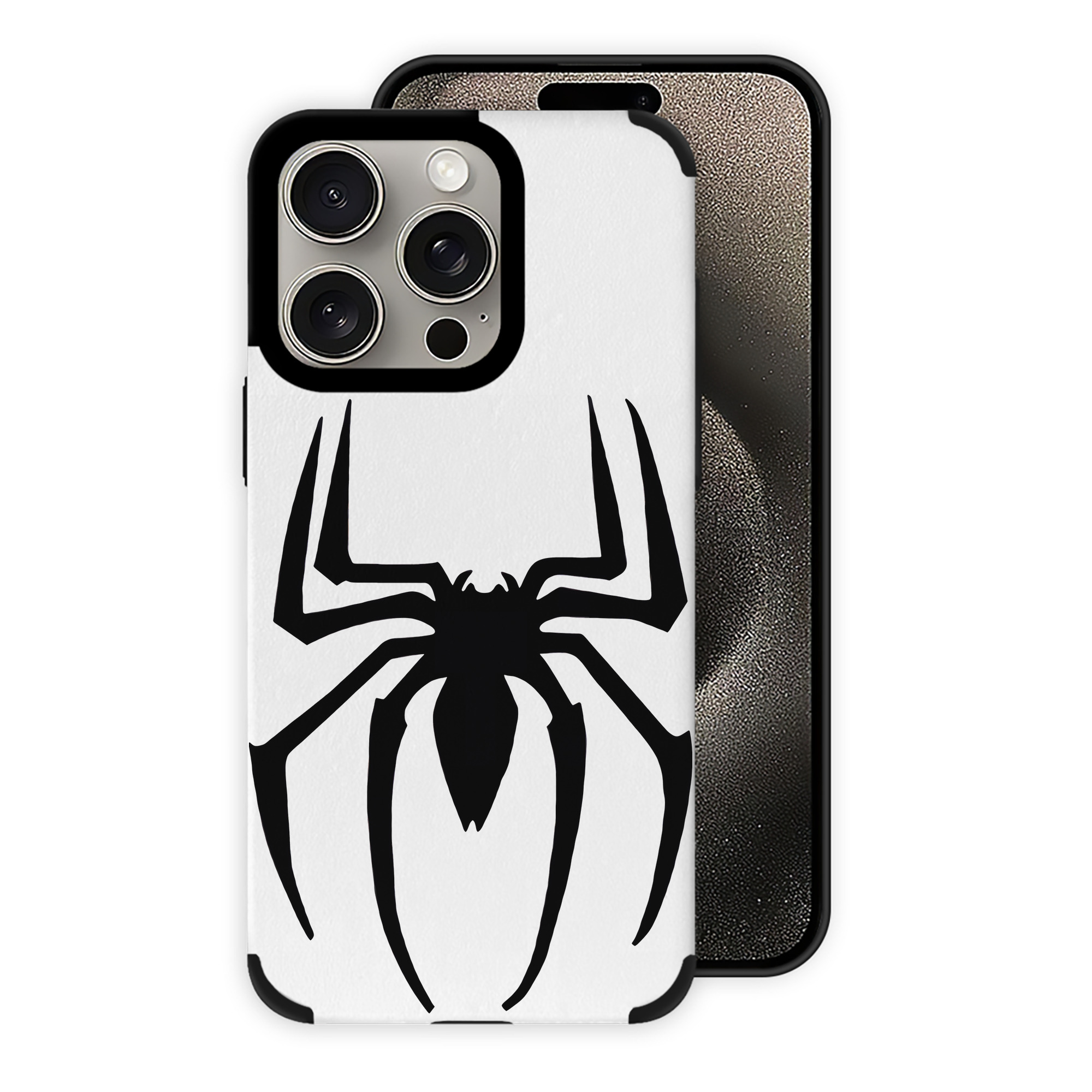 Spider Man スパイダーマン 【iPhone15ProMax対応】 PUレザー スマホケース 耐衝撃＆黄変防止