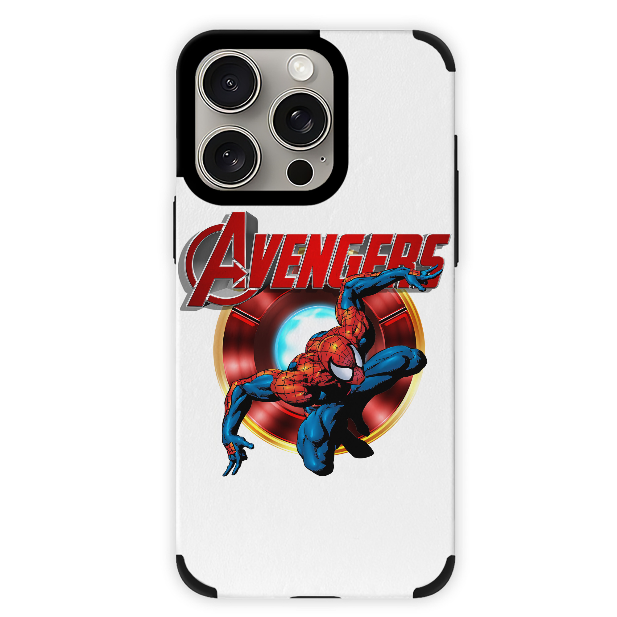 （画像用） Spider Man スパイダーマン 【iPhone15ProMax対応】 PUレザー スマホケース 耐衝撃＆黄変防止