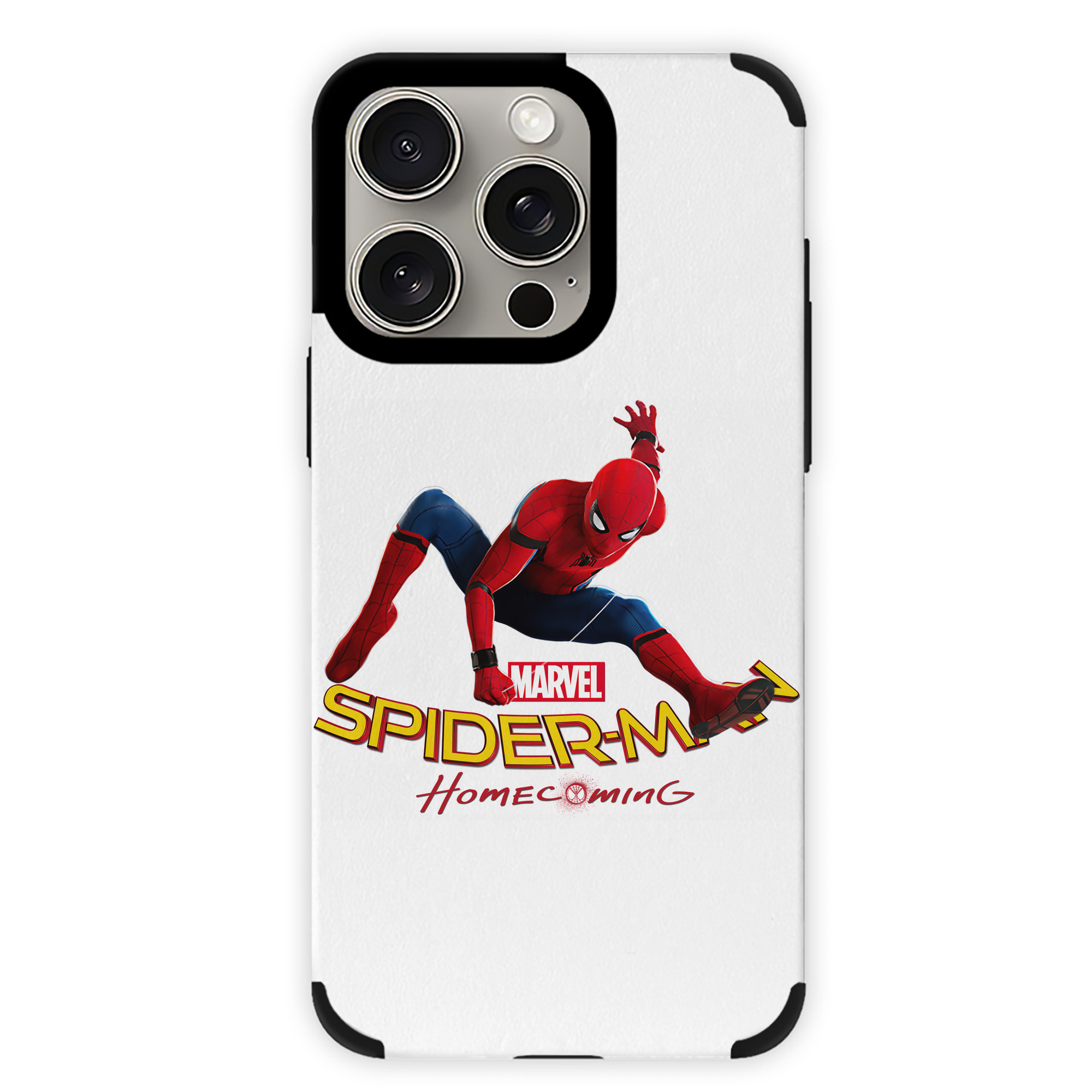 Spider Man スパイダーマン 【iPhone15ProMax対応】 PUレザー スマホケース 耐衝撃＆黄変防止