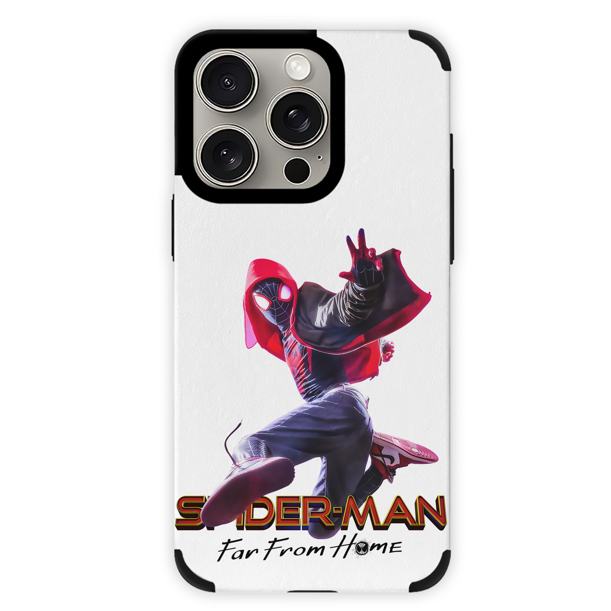 （画像用） Spider Man スパイダーマン 【iPhone15ProMax対応】 PUレザー スマホケース 耐衝撃＆黄変防止