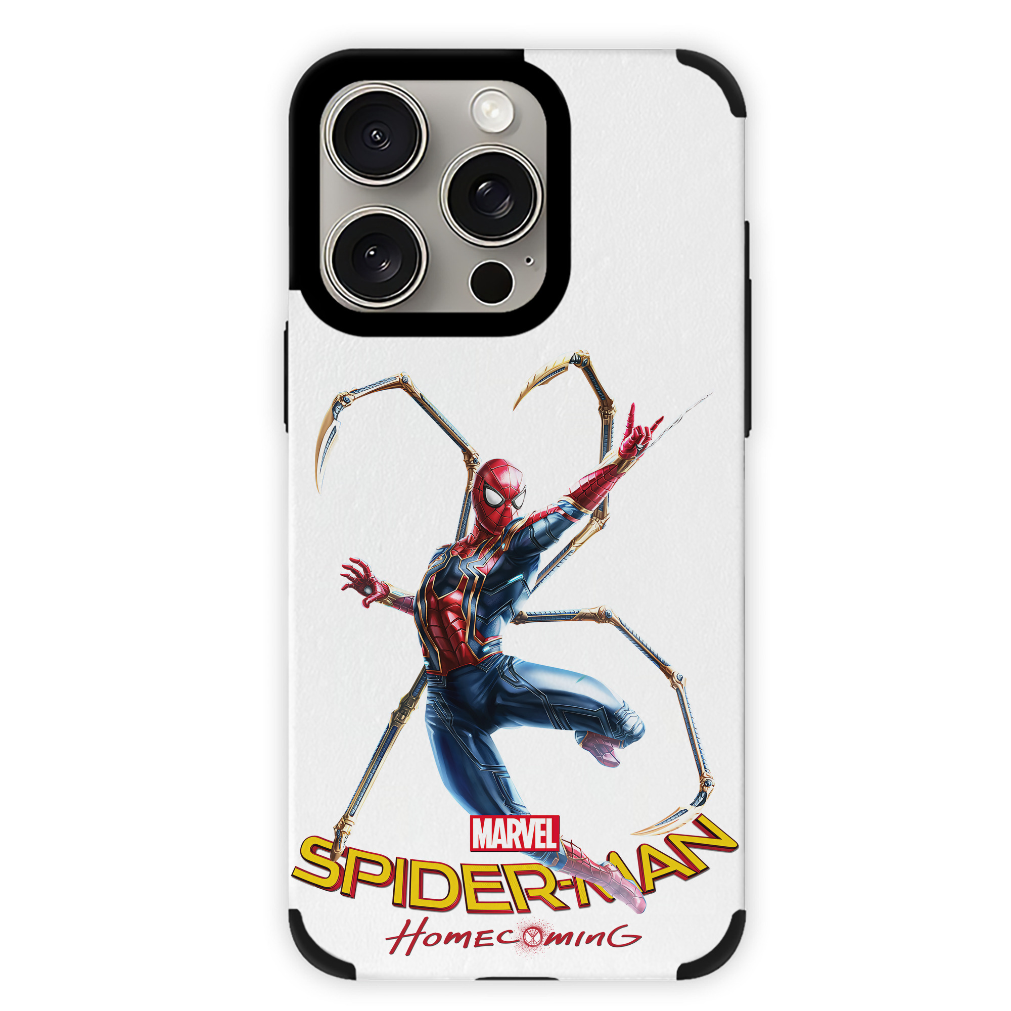 （画像用） Spider Man スパイダーマン 【iPhone15ProMax対応】 PUレザー スマホケース 耐衝撃＆黄変防止