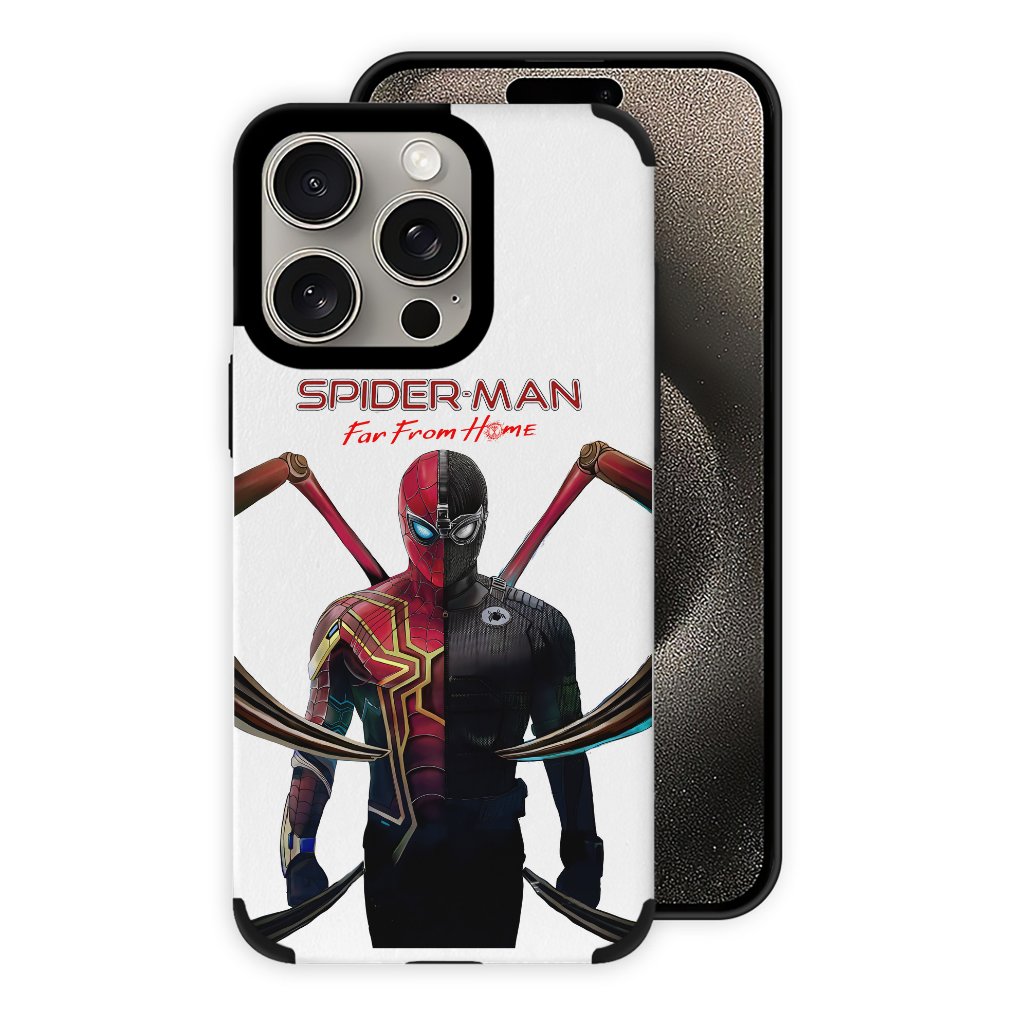 Spider Man スパイダーマン 【iPhone15ProMax対応】 PUレザー スマホケース 耐衝撃＆黄変防止