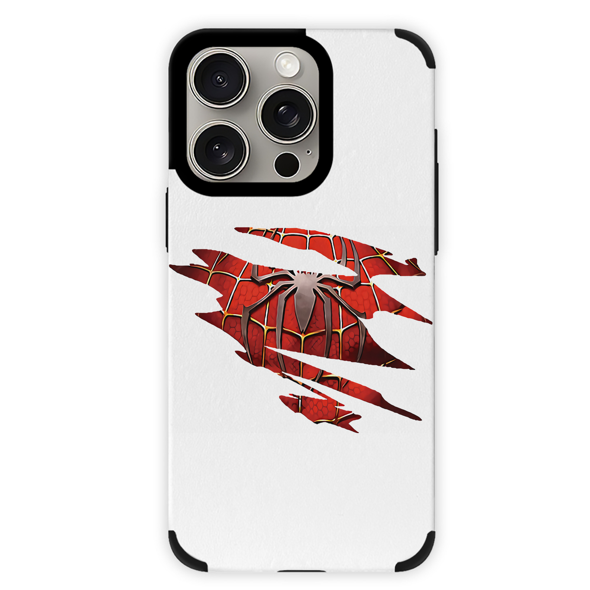 （画像用） Spider Man スパイダーマン 【iPhone15ProMax対応】 PUレザー スマホケース 耐衝撃＆黄変防止