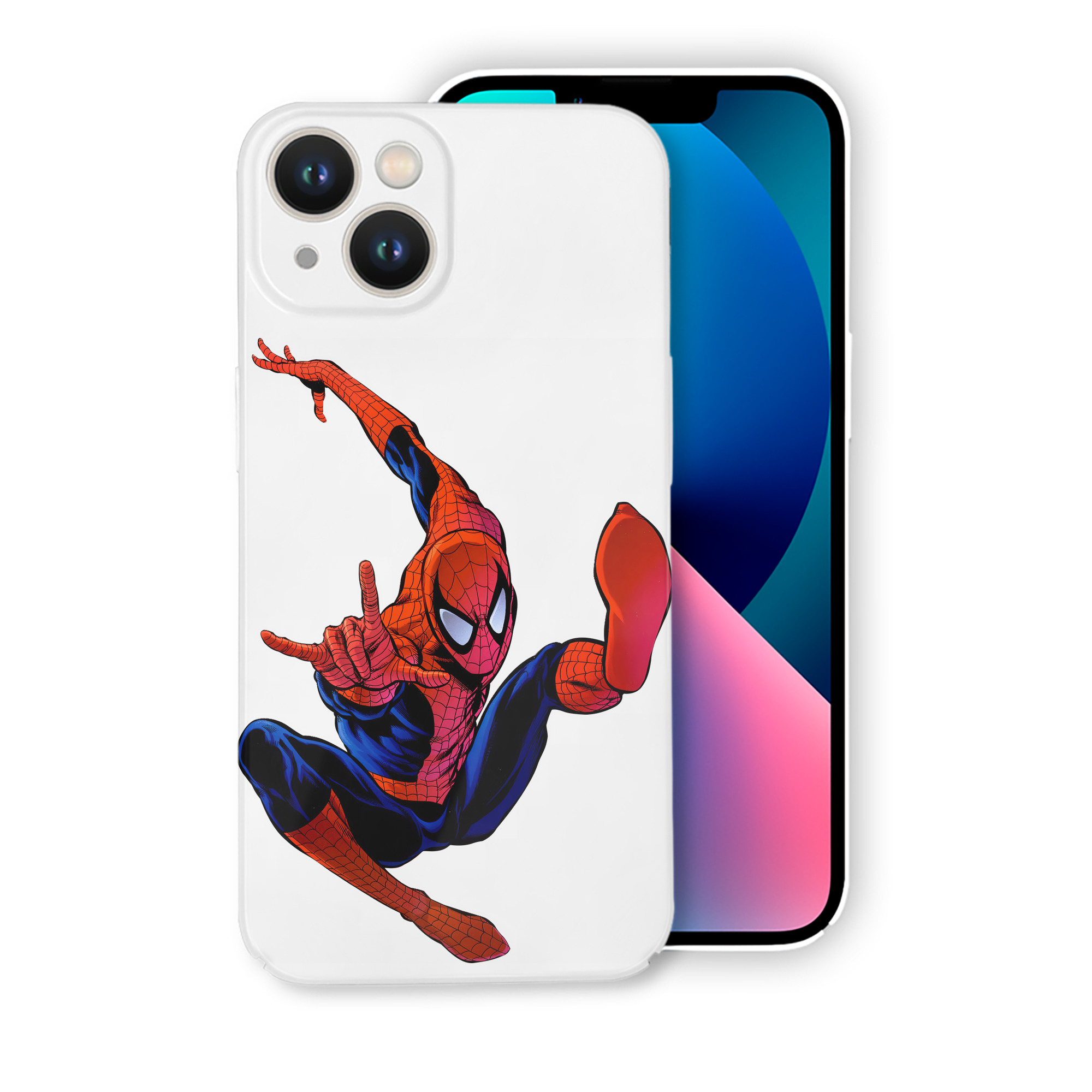 （画像用） Spider Man スパイダーマン 【iPhone 14シリーズ対応】ハードケース