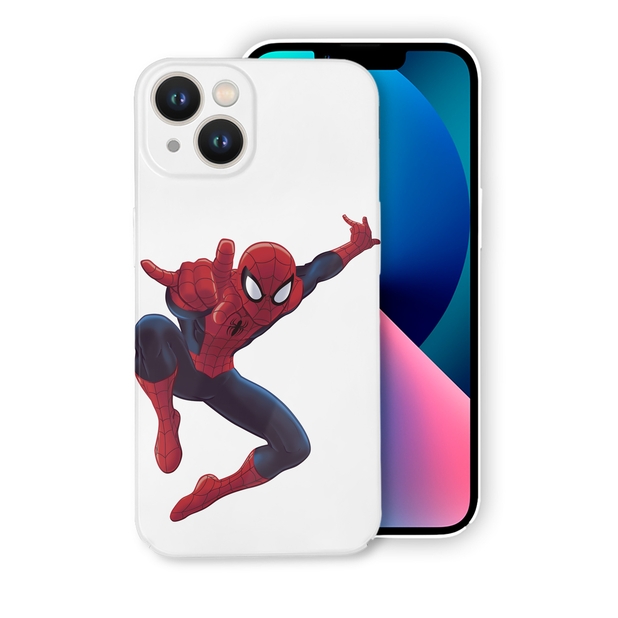 （画像用） Spider Man スパイダーマン 【iPhone 14シリーズ対応】ハードケース