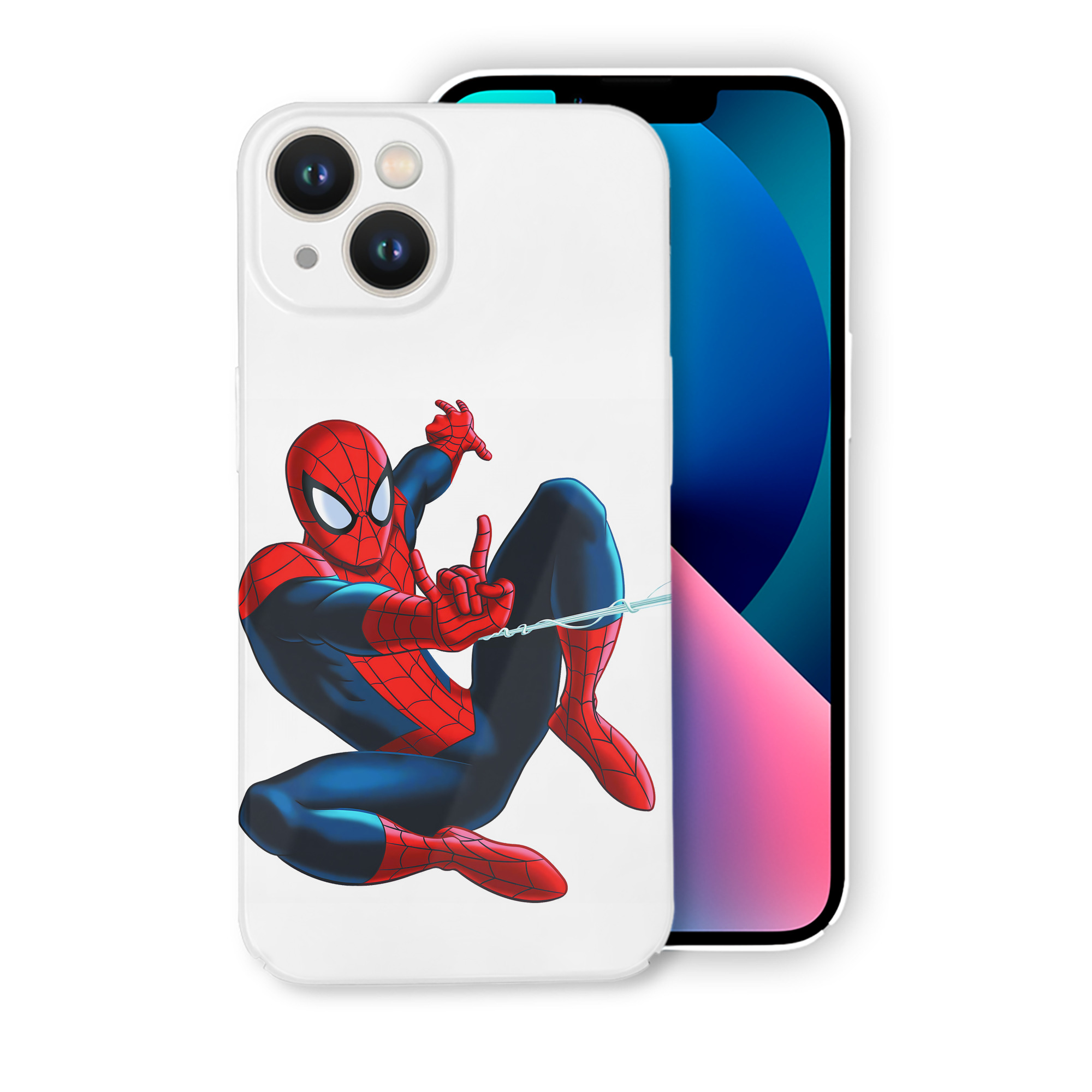 （画像用） Spider Man スパイダーマン 【iPhone 14シリーズ対応】ハードケース
