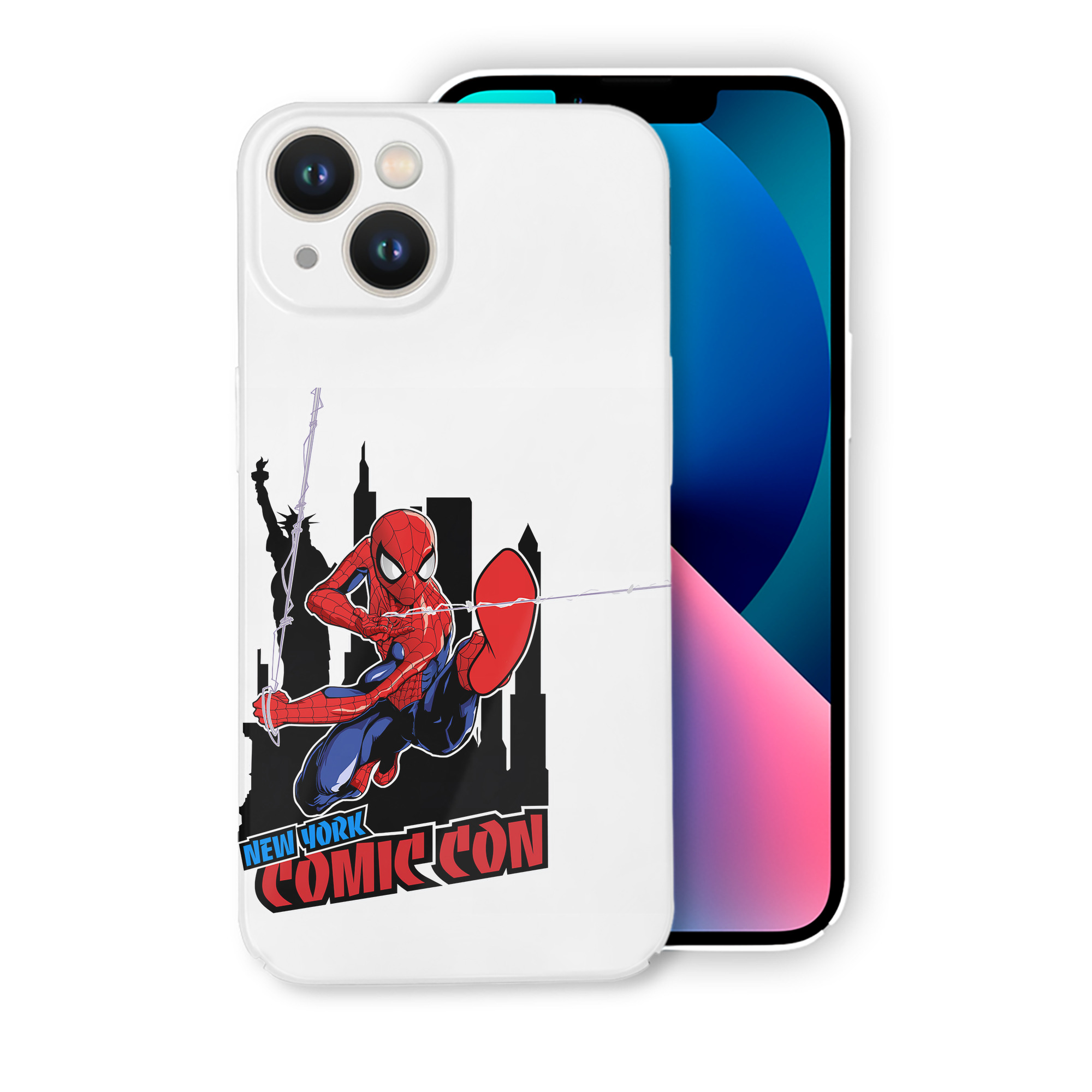 （画像用） Spider Man スパイダーマン 【iPhone 14シリーズ対応】ハードケース