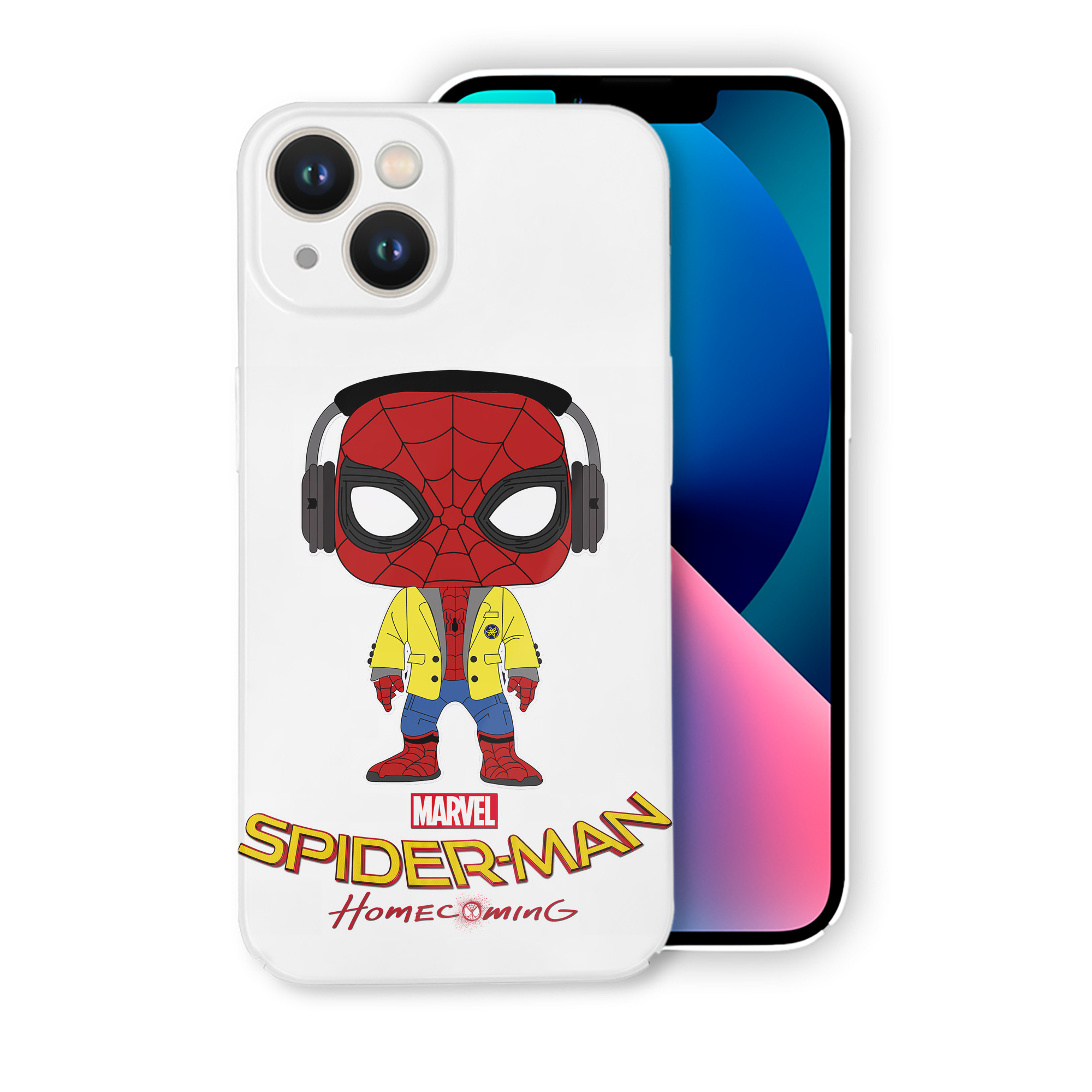 （画像用） Spider Man スパイダーマン 【iPhone 14シリーズ対応】ハードケース